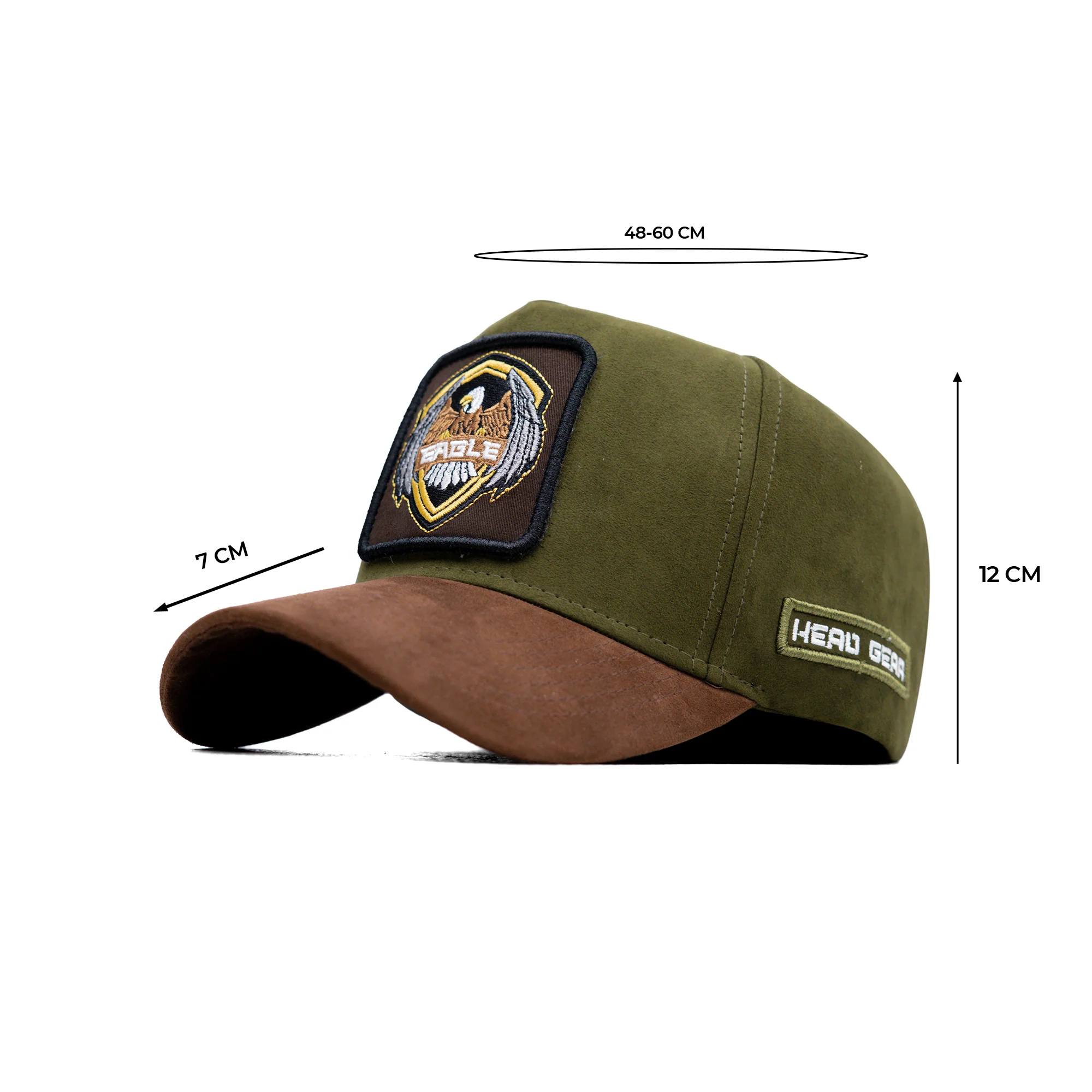 HEAD GEAR EAGLE 3D PATCH PREMIUM HIGH CROWN CAP - Image 14