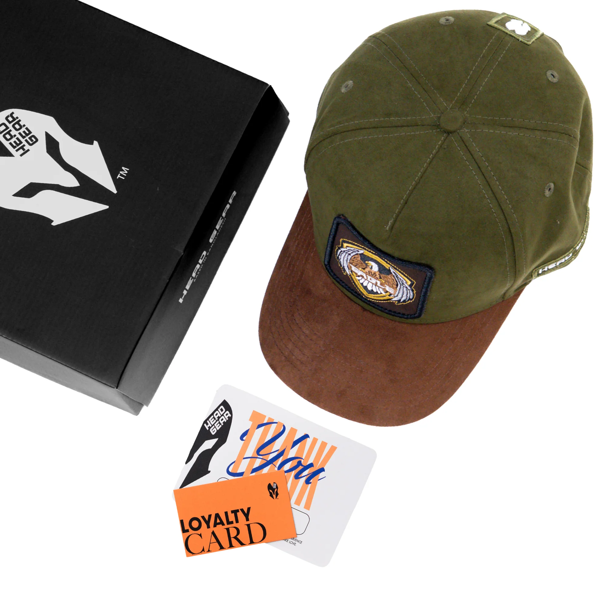 HEAD GEAR EAGLE 3D PATCH PREMIUM HIGH CROWN CAP - Image 2