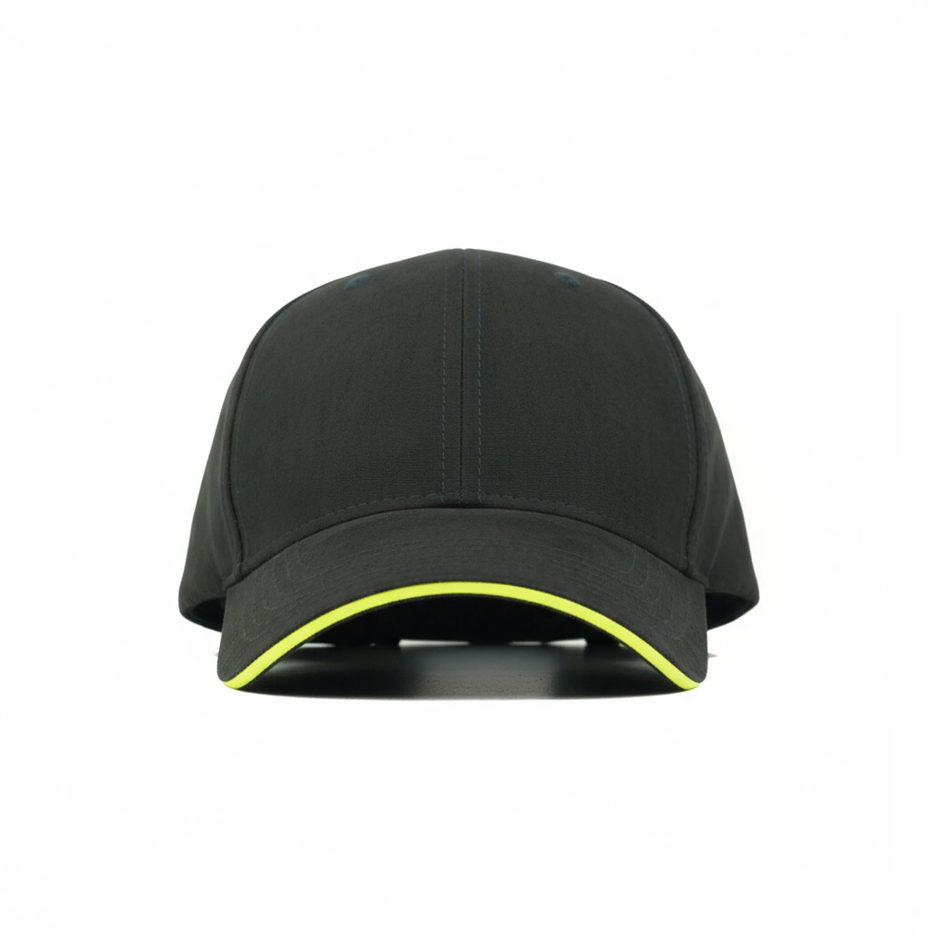 HEAD GEAR ELEGANTE ZERO BLACK SANDWICH NEON CAP (NO LOGO) - Image 4