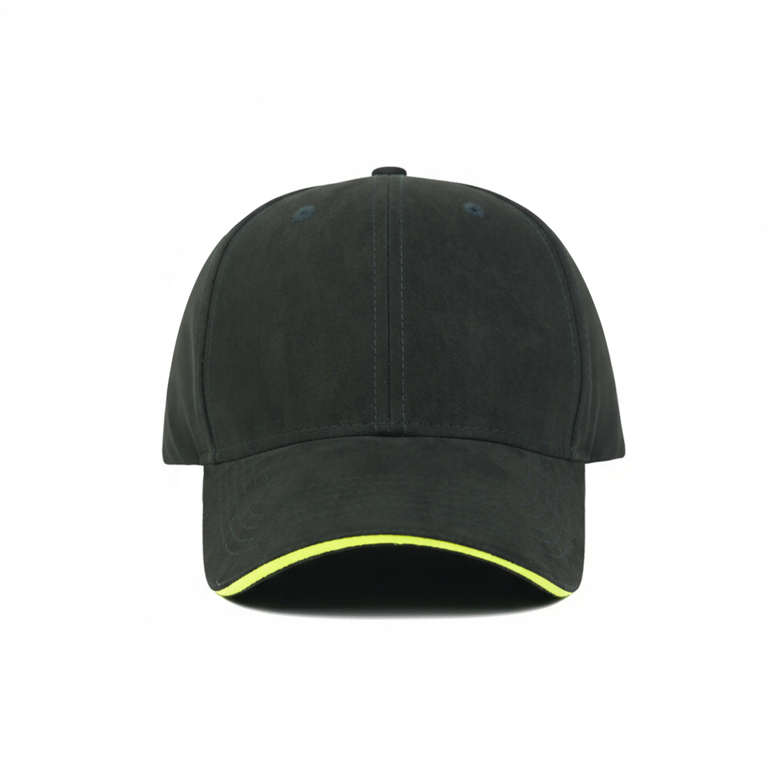HEAD GEAR ELEGANTE ZERO BLACK SANDWICH NEON CAP (NO LOGO) - Image 6