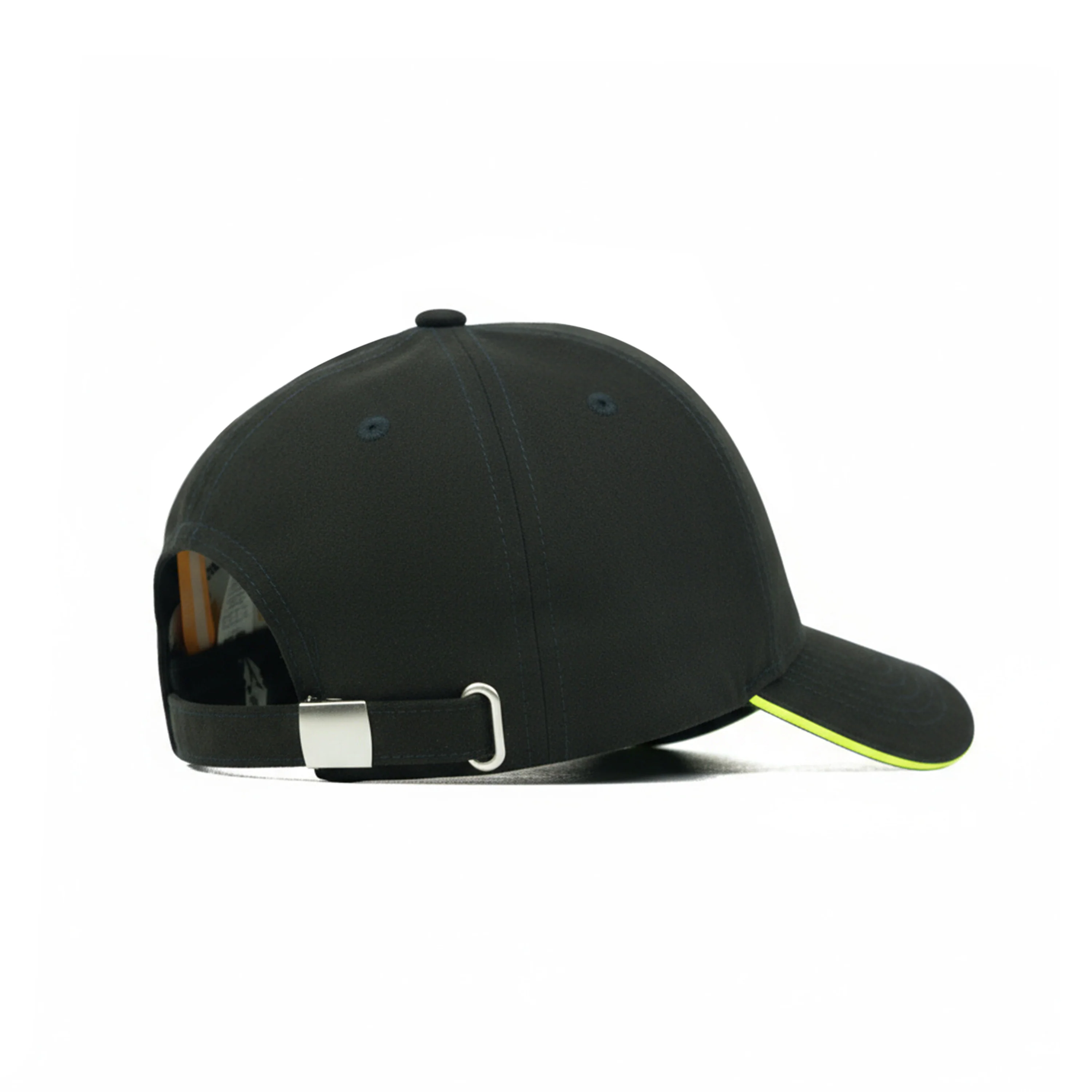 HEAD GEAR ELEGANTE ZERO BLACK SANDWICH NEON CAP (NO LOGO) - Image 9