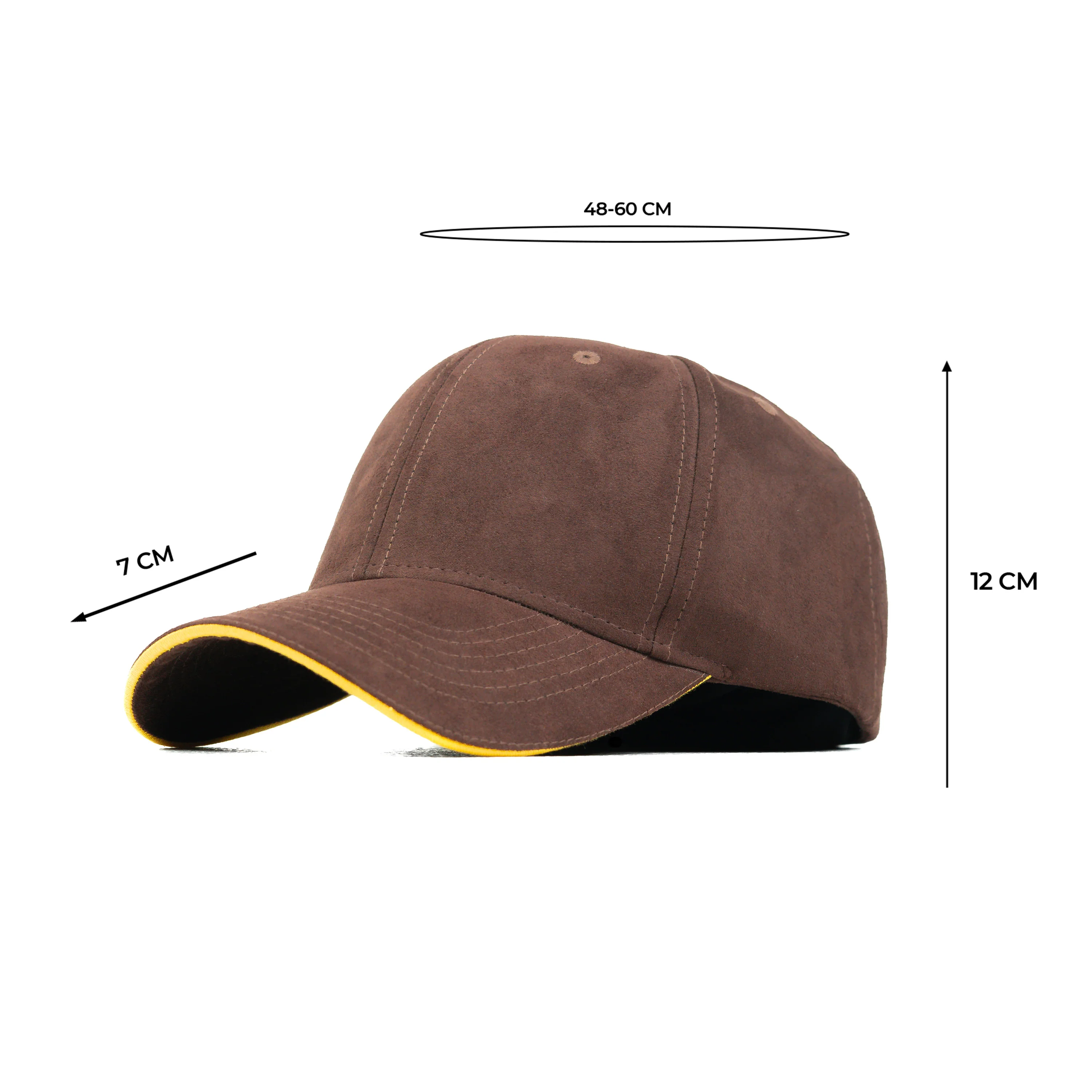 HEAD GEAR ELEGANTE ZERO CHOCOLATE SANDWICH YELLOW CAP (NO LOGO) - Image 15