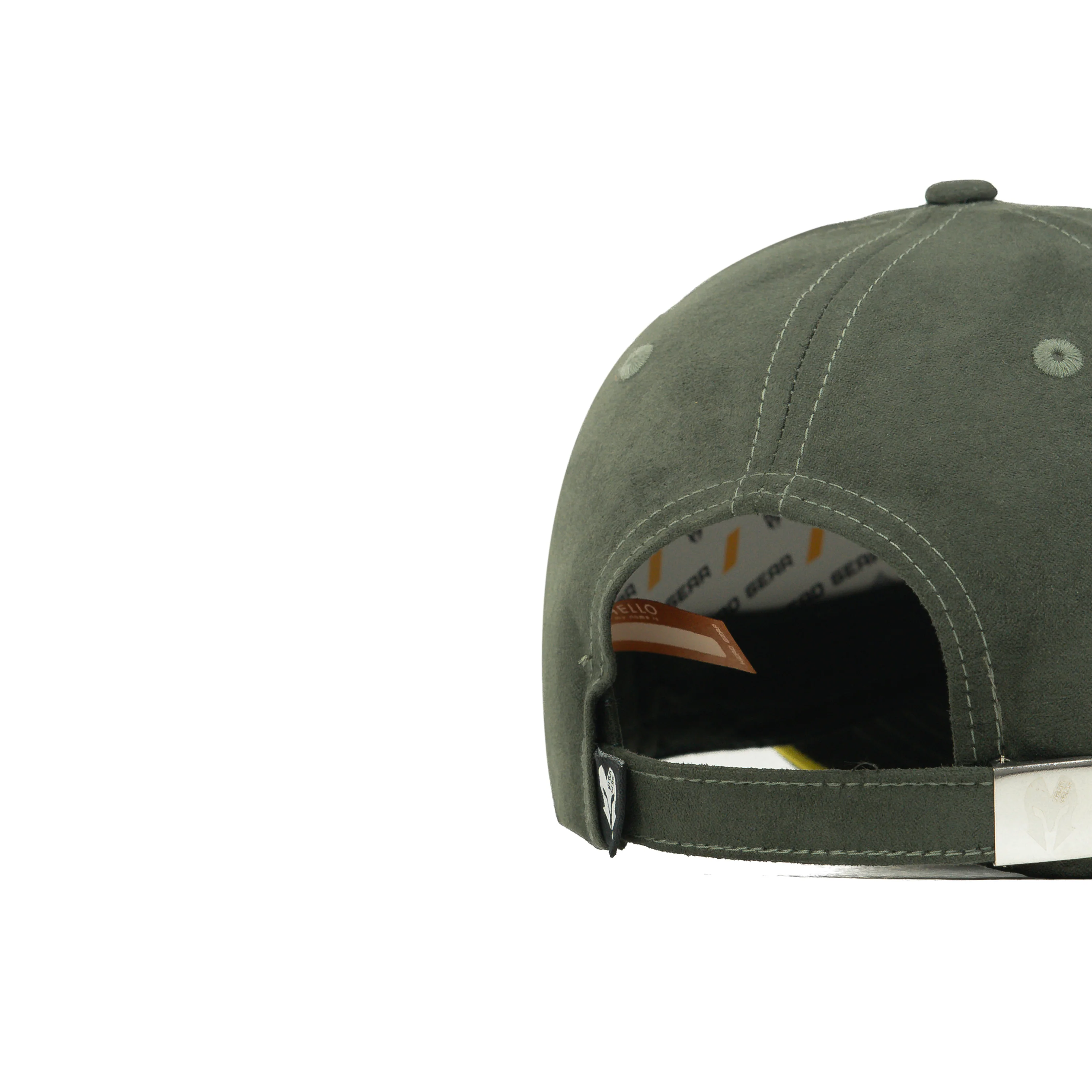 HEAD GEAR ELEGANTE ZERO GREEN SANDWICH YELLOW CAP (NO LOGO) - Image 10