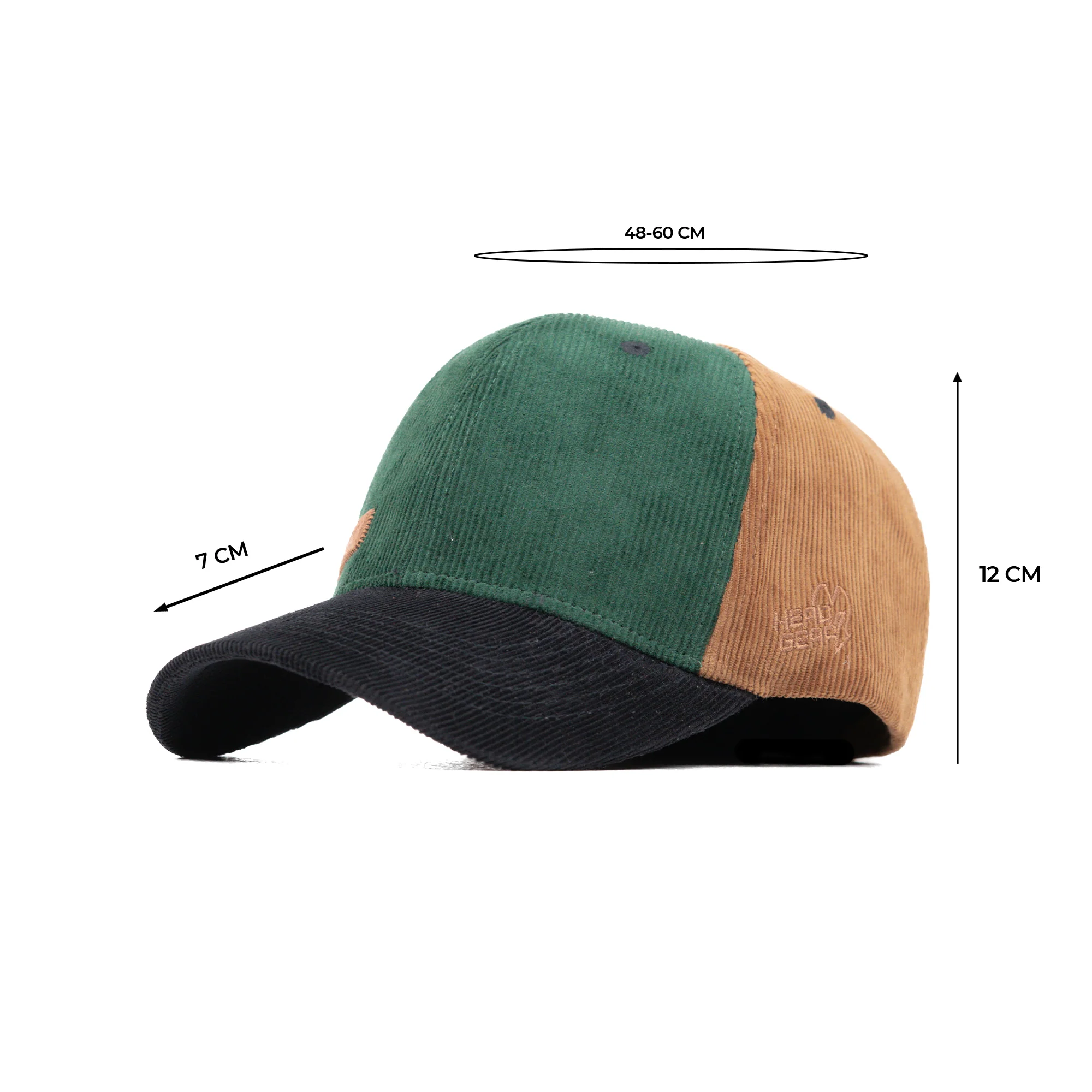 HEAD GEAR FOUR FIESTA CORD CAP - GREEN - Image 14