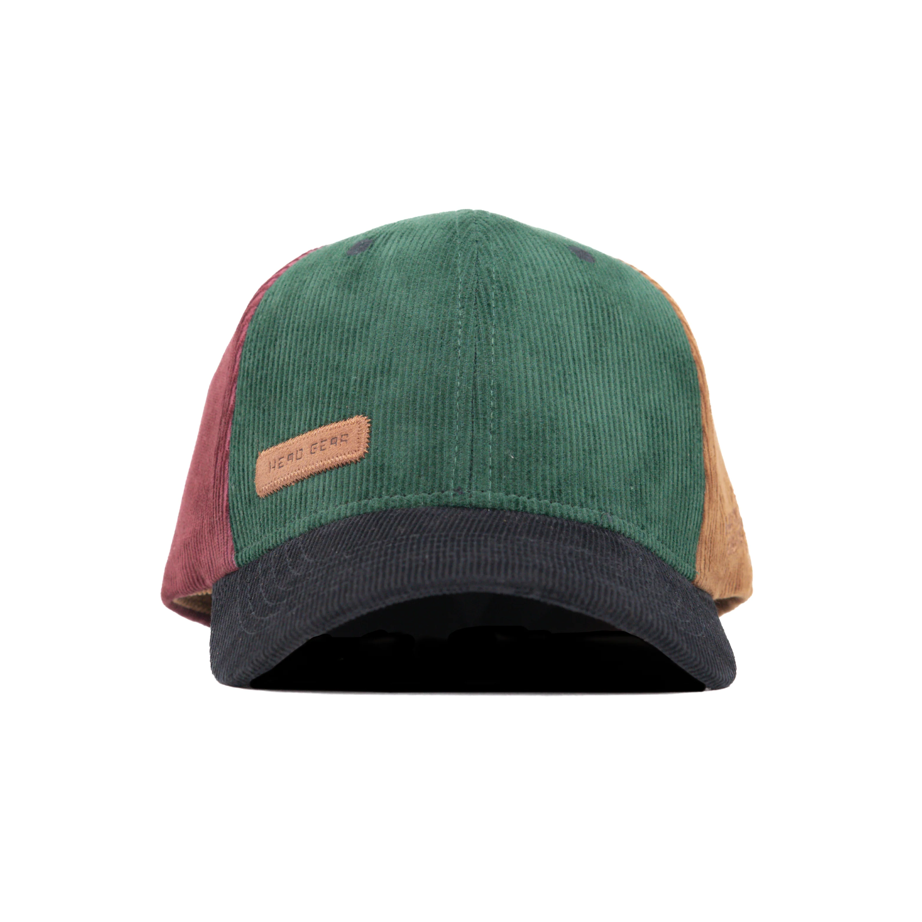 HEAD GEAR FOUR FIESTA CORD CAP - GREEN - Image 4