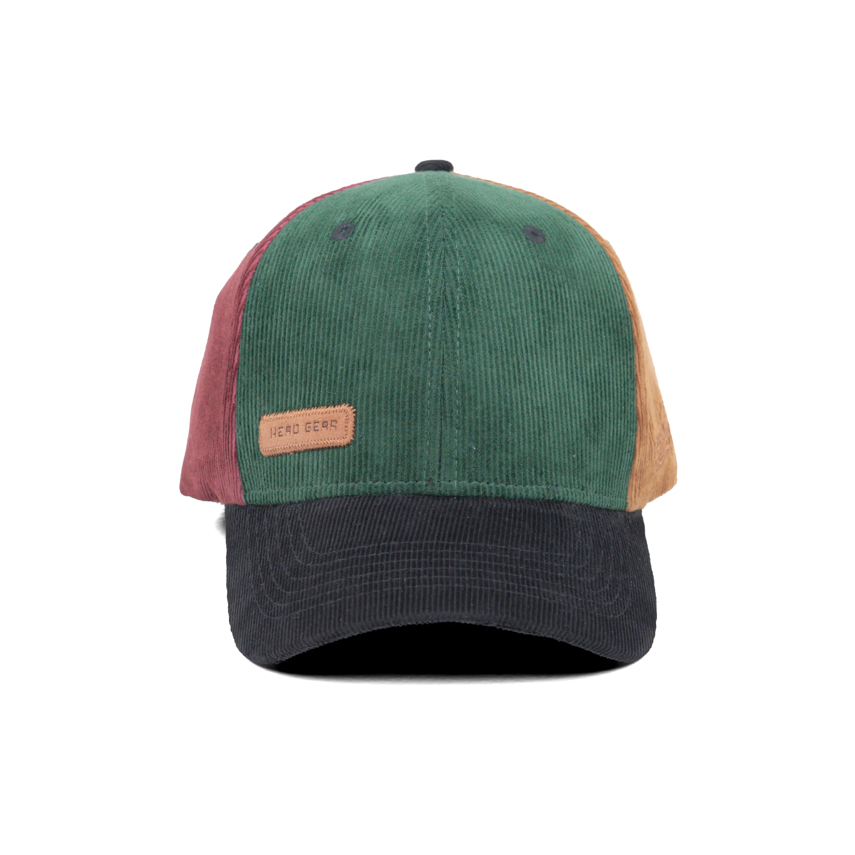 HEAD GEAR FOUR FIESTA CORD CAP - GREEN - Image 6