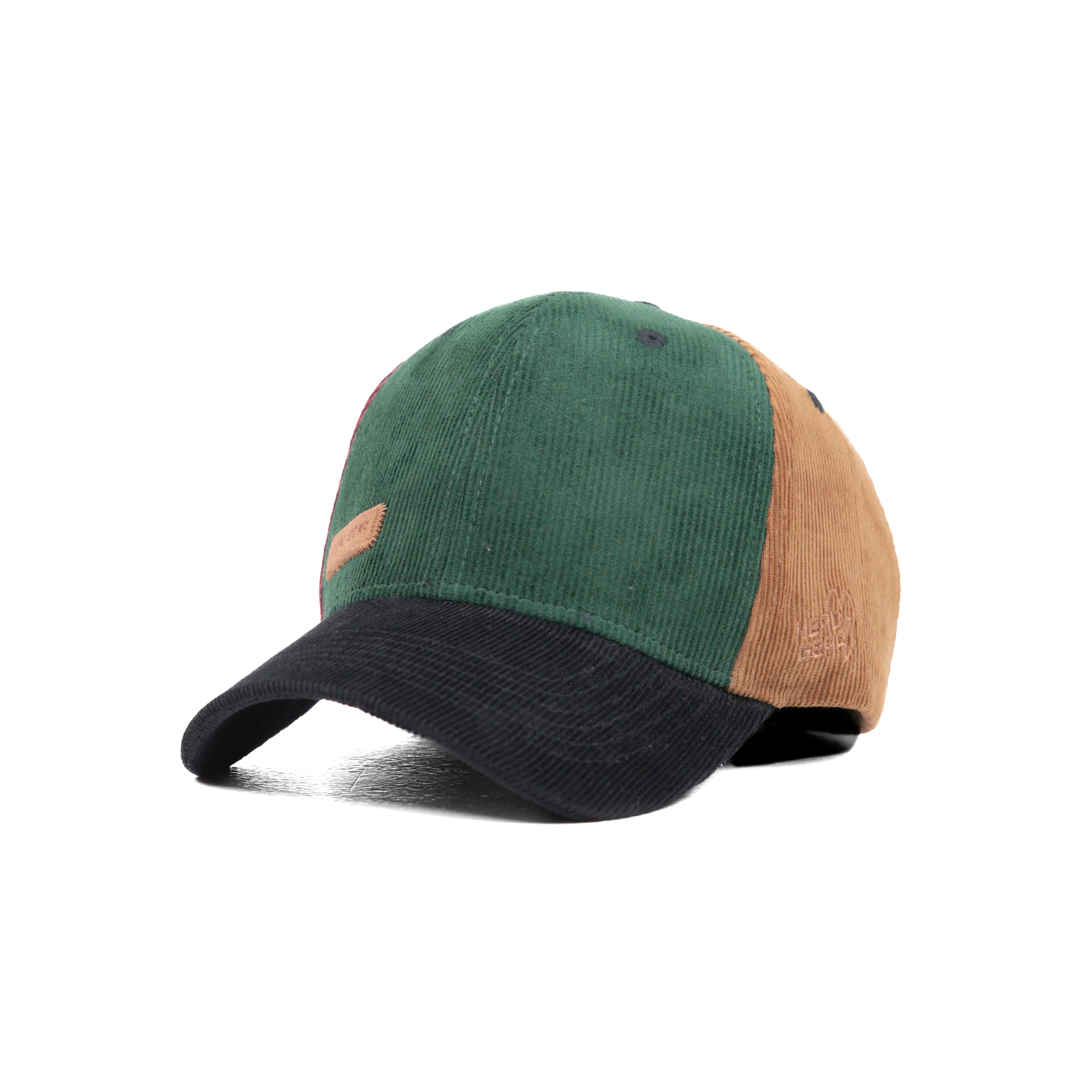 HEAD GEAR FOUR FIESTA CORD CAP - GREEN - Image 7