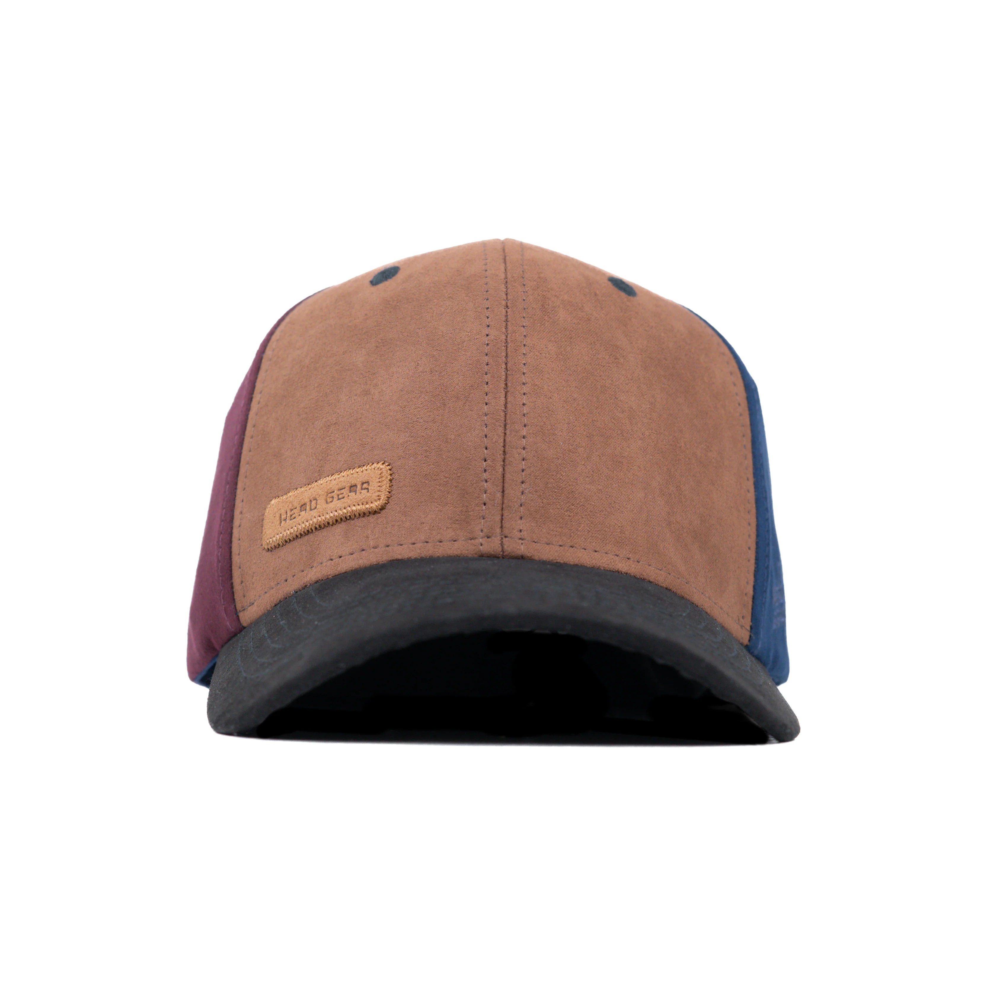 HEAD GEAR FOUR FIESTA SUEDE CAP - BROWN - Image 4