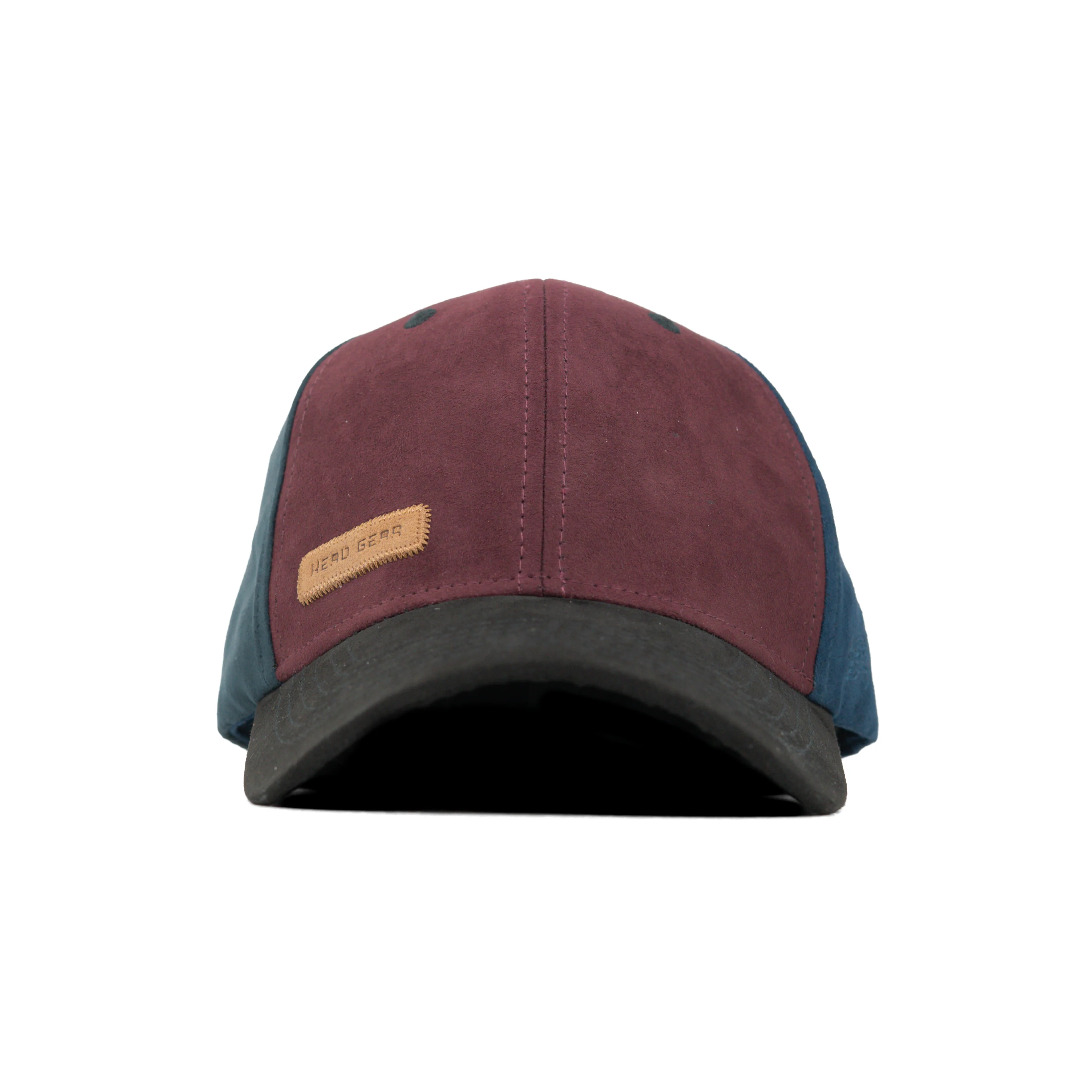 HEAD GEAR FOUR FIESTA SUEDE CAP - PURPLE WINE - Image 4