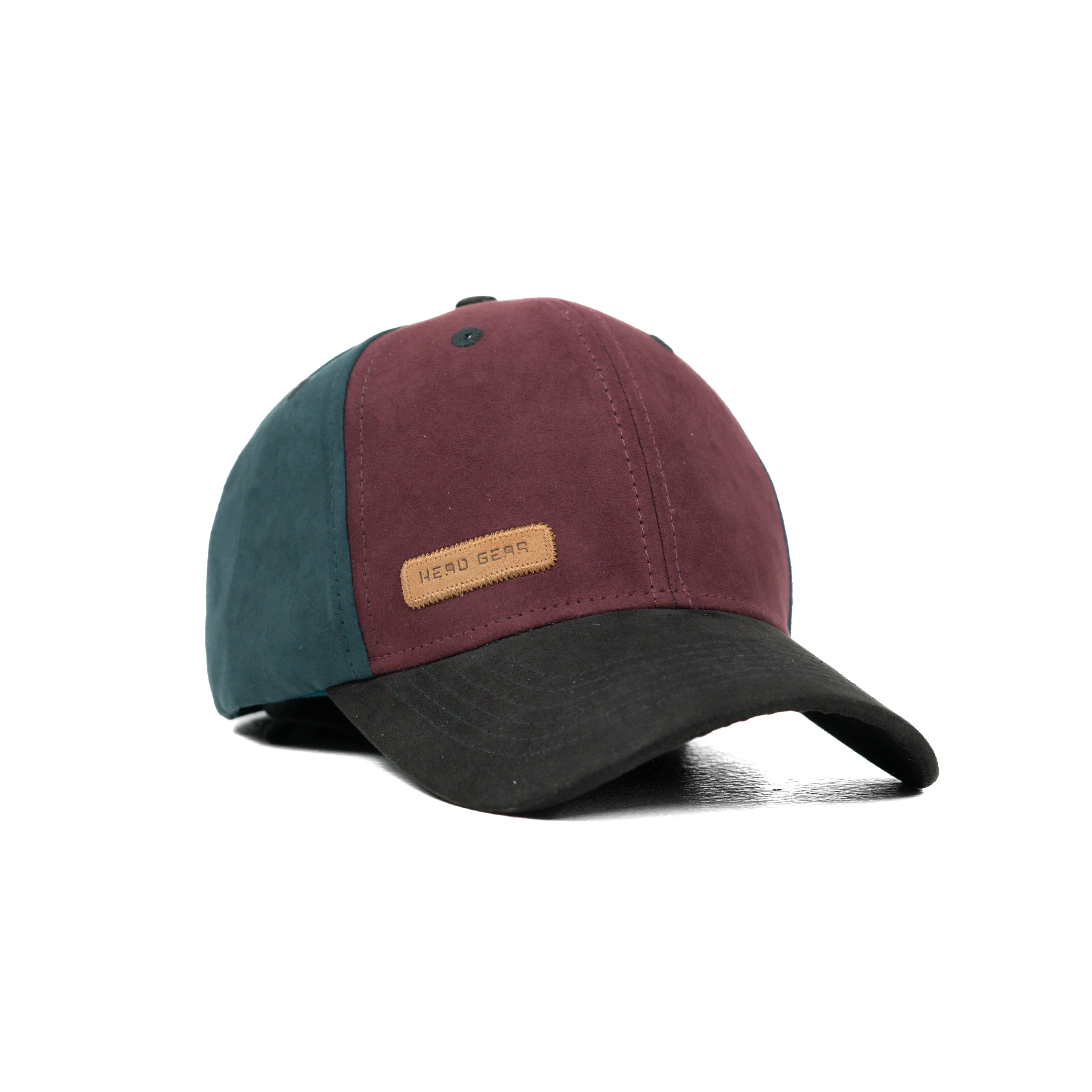 HEAD GEAR FOUR FIESTA SUEDE CAP - PURPLE WINE - Image 5