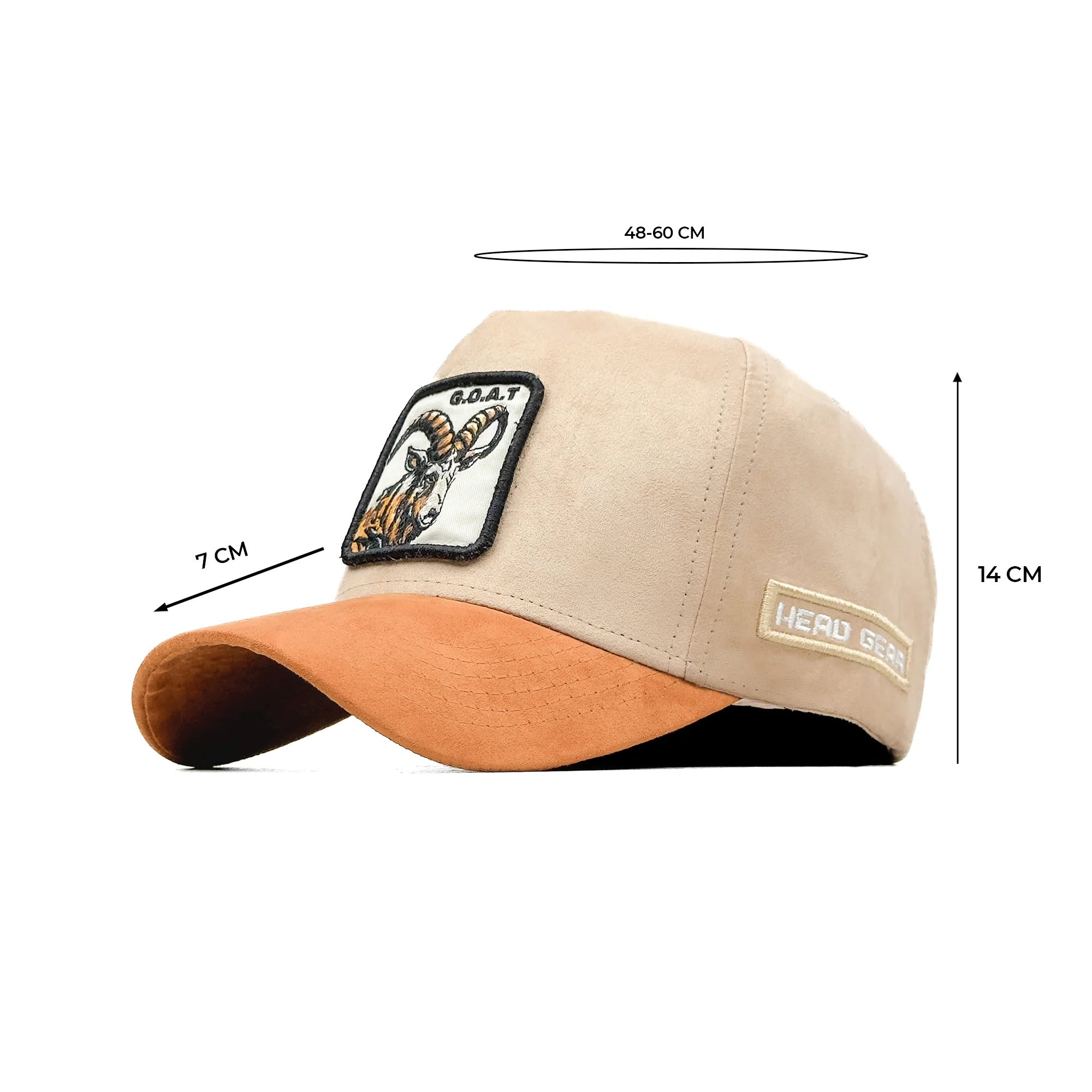 HEAD GEAR G.O.A.T 3D PATCH PREMIUM HIGH CROWN CAP - Image 14