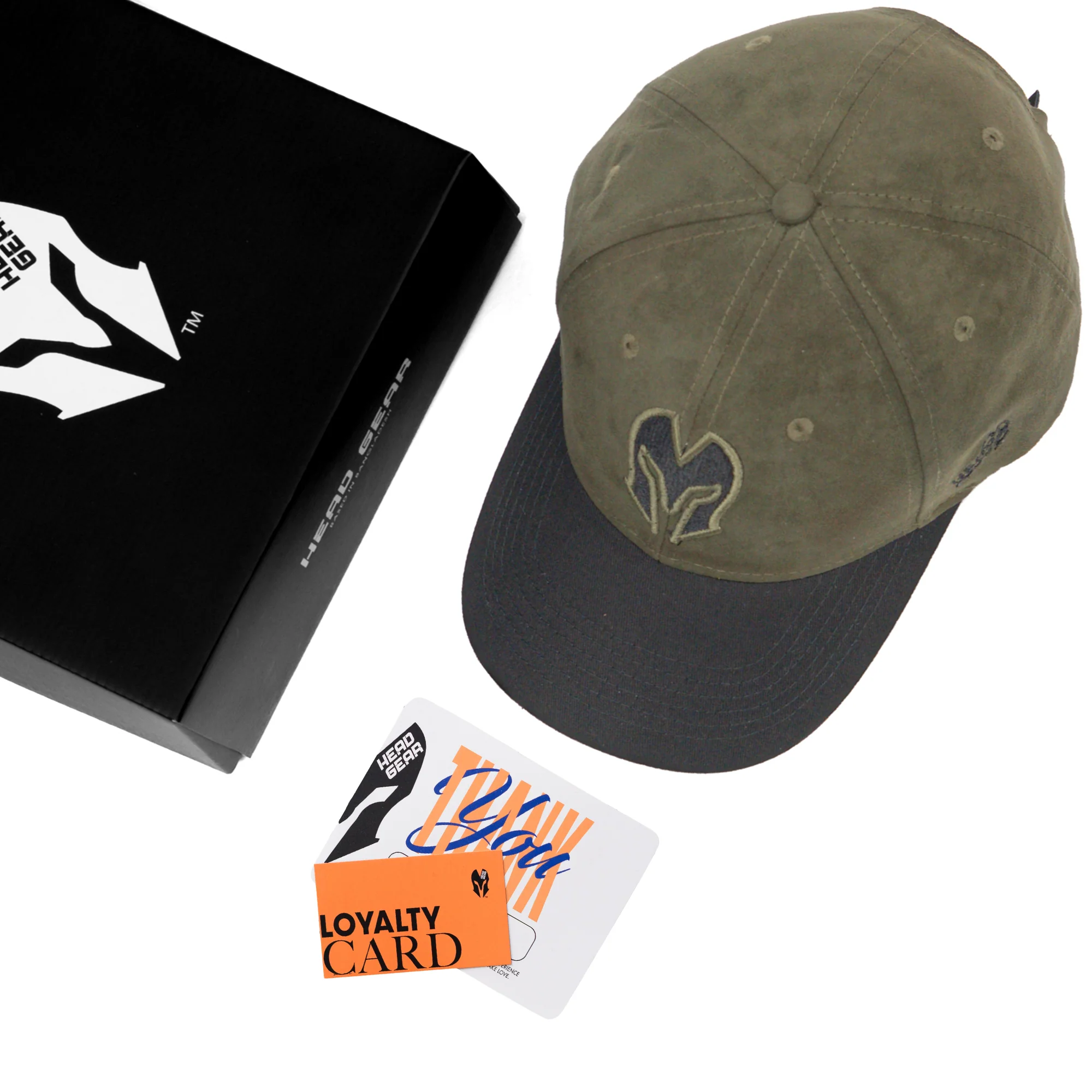 HEAD GEAR GREEN REDEFINED SUEDE CAP - Image 2