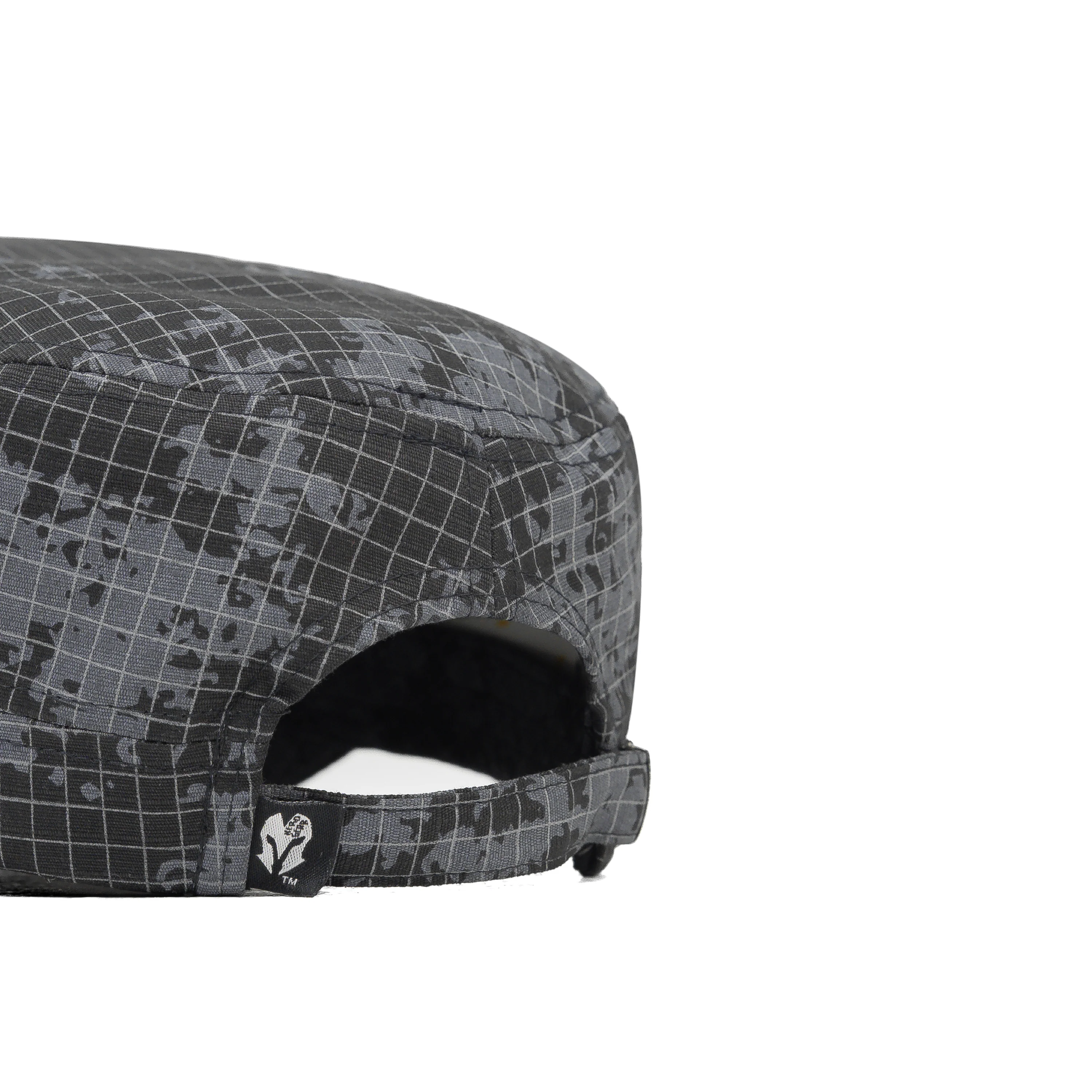 HEAD GEAR GREY WITH LEATHER PATCH CAPTAIN'S CAP - Image 11