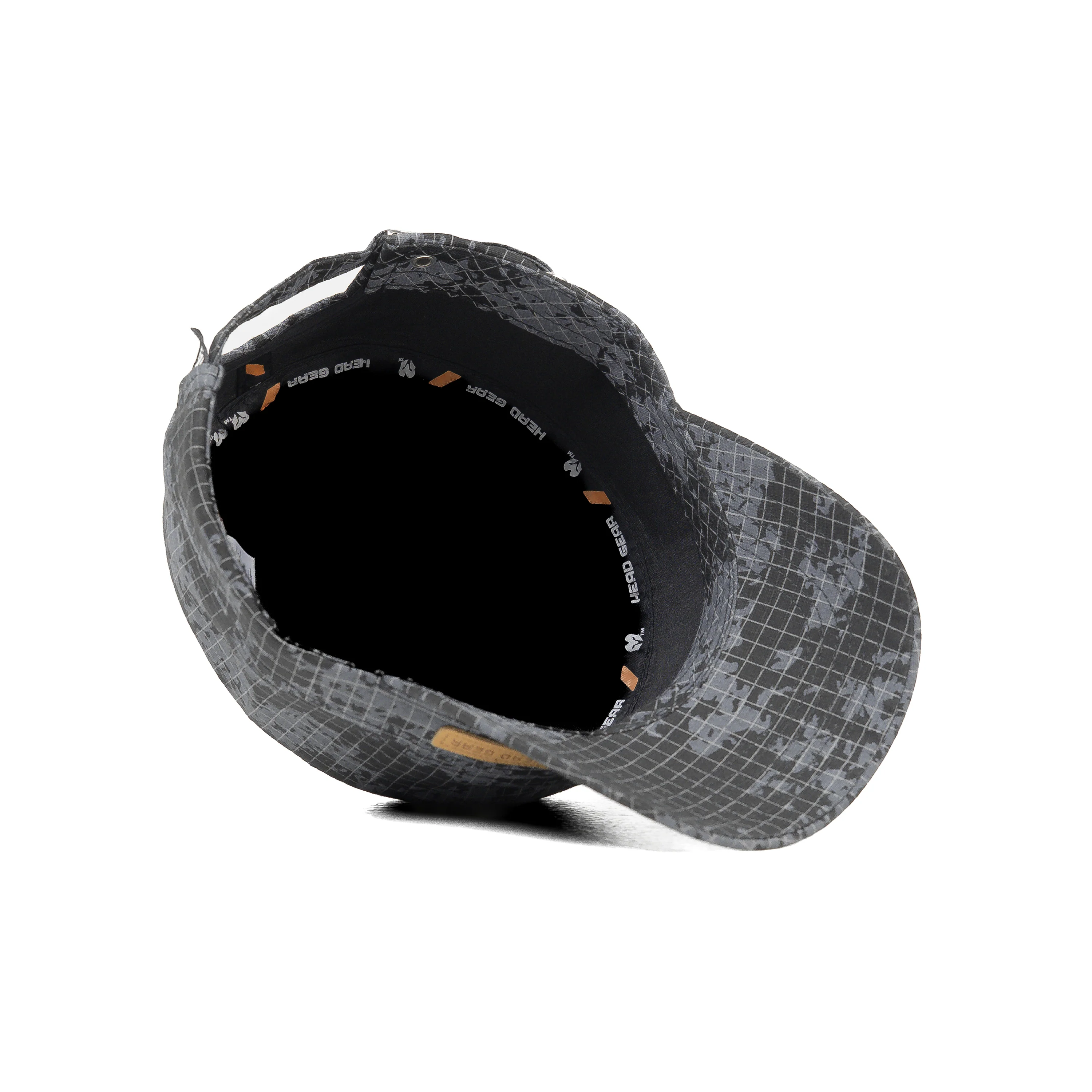 HEAD GEAR GREY WITH LEATHER PATCH CAPTAIN'S CAP - Image 12