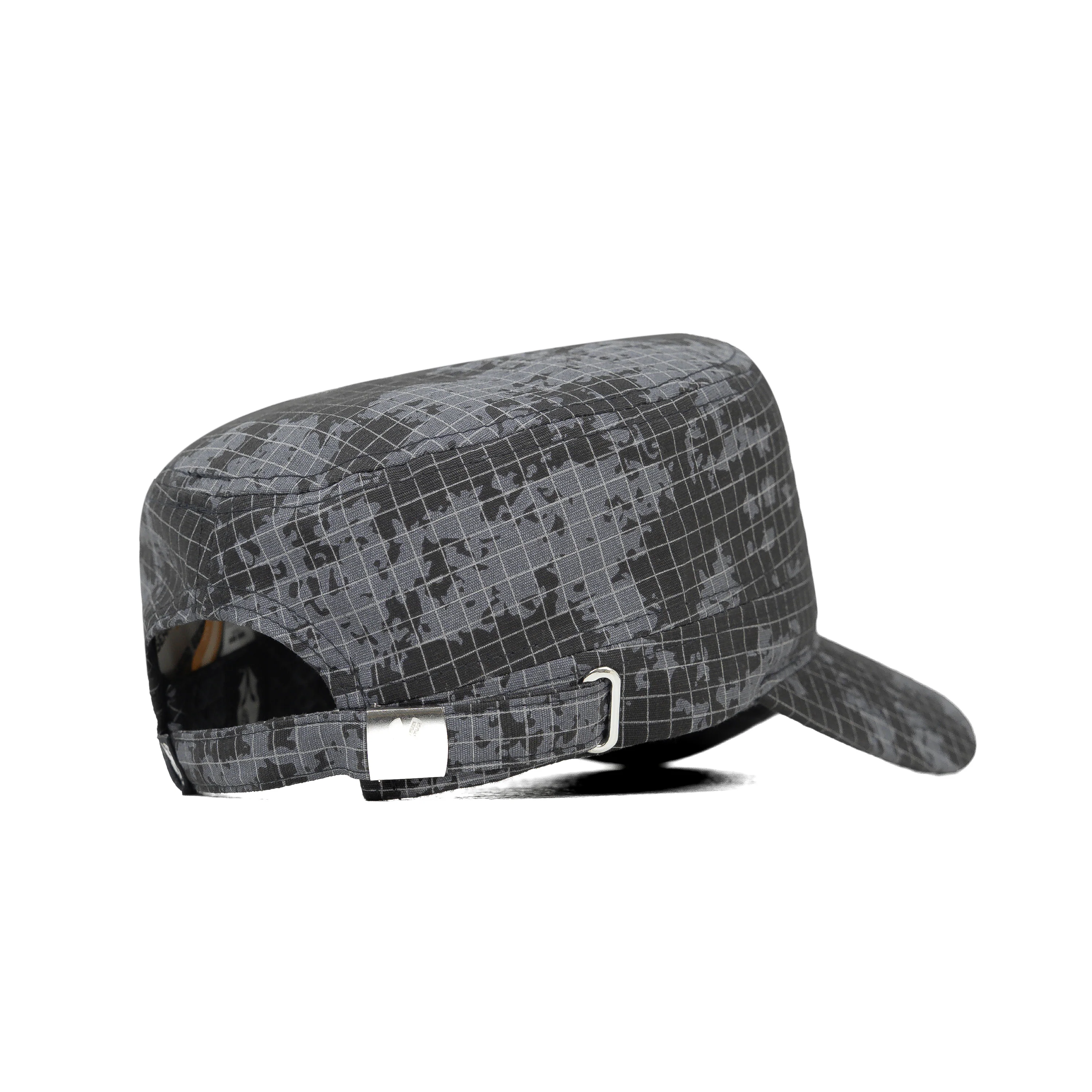 HEAD GEAR GREY WITH LEATHER PATCH CAPTAIN'S CAP - Image 9