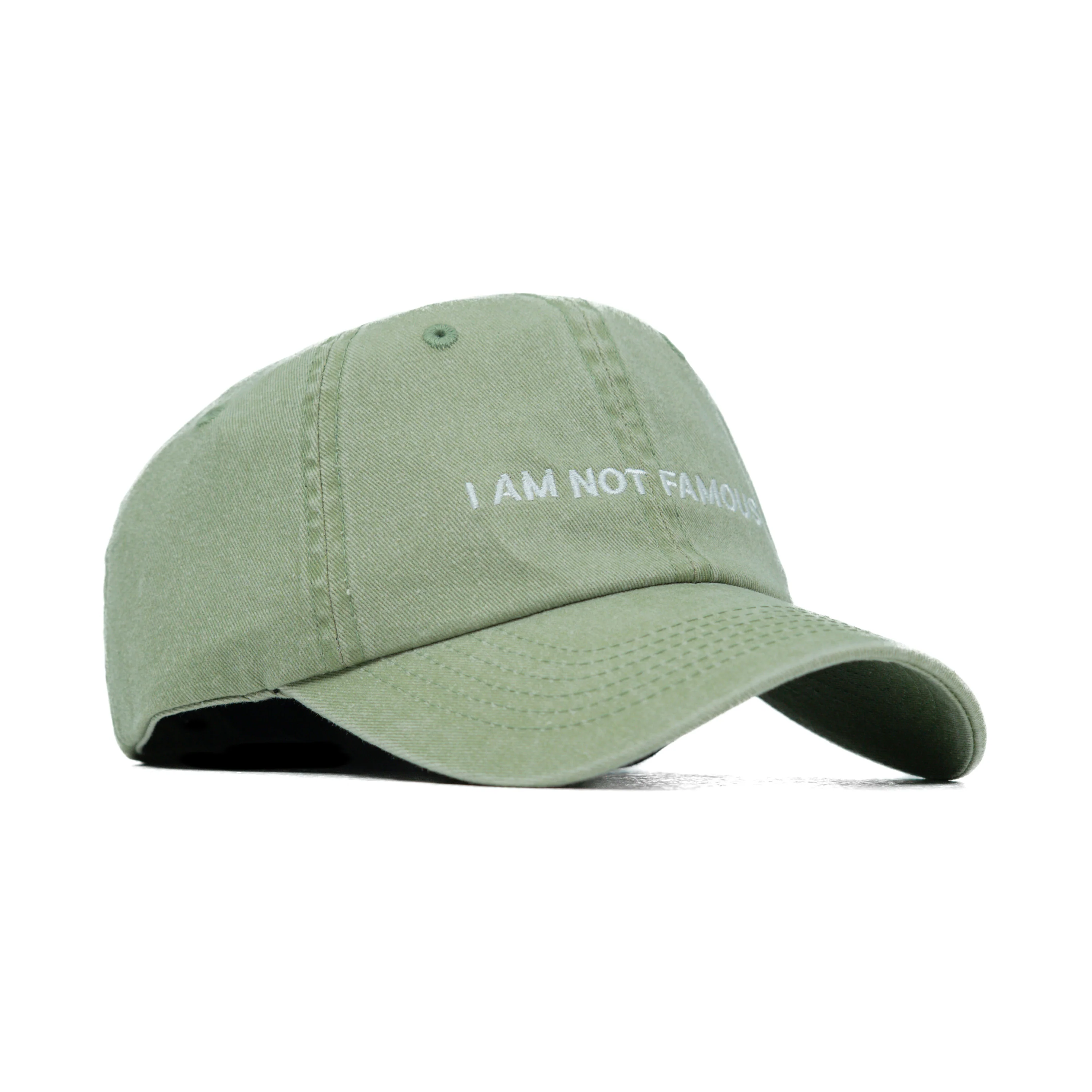 HEAD GEAR I AM NOT FAMOUS DENIM CAP - Image 3