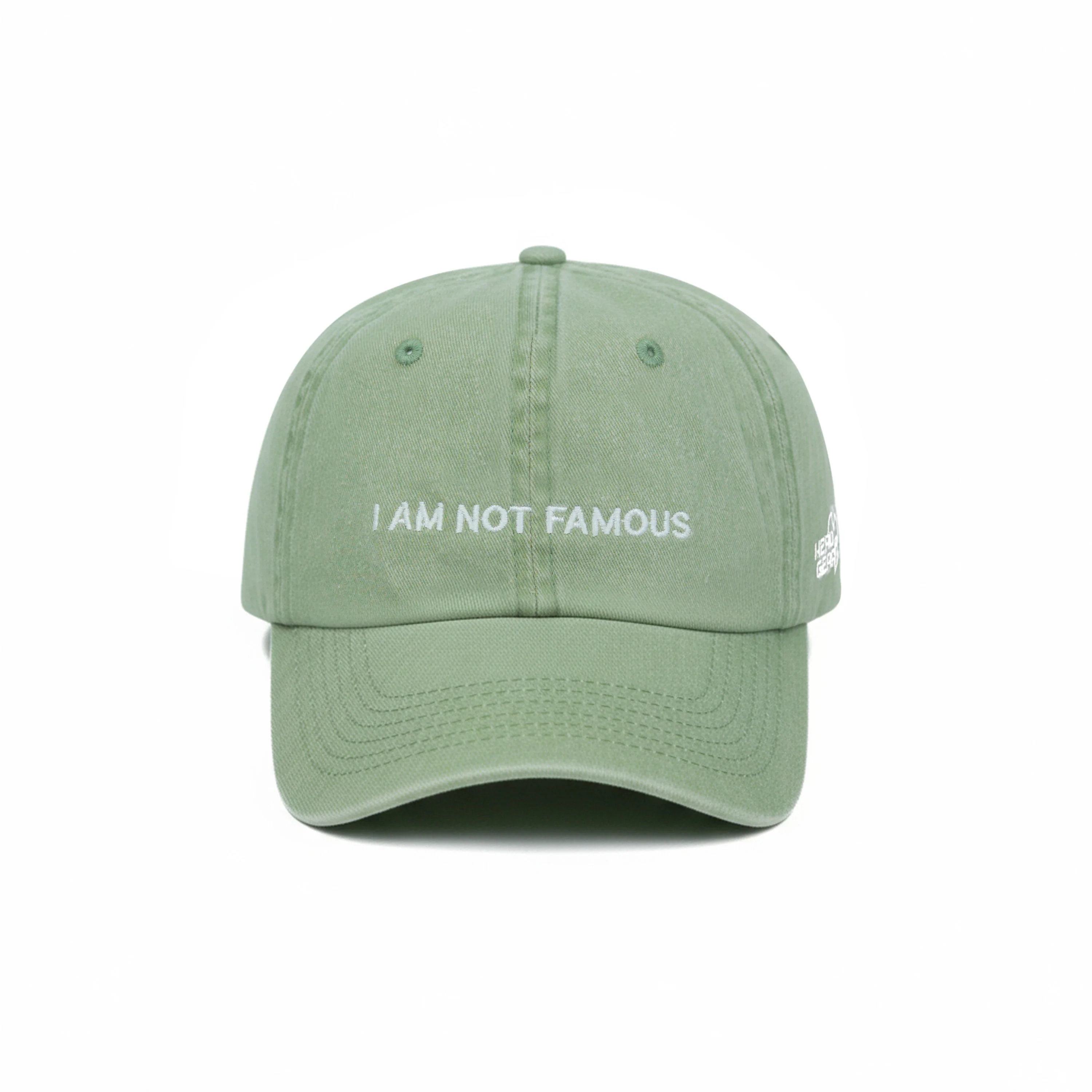 HEAD GEAR I AM NOT FAMOUS DENIM CAP - Image 6