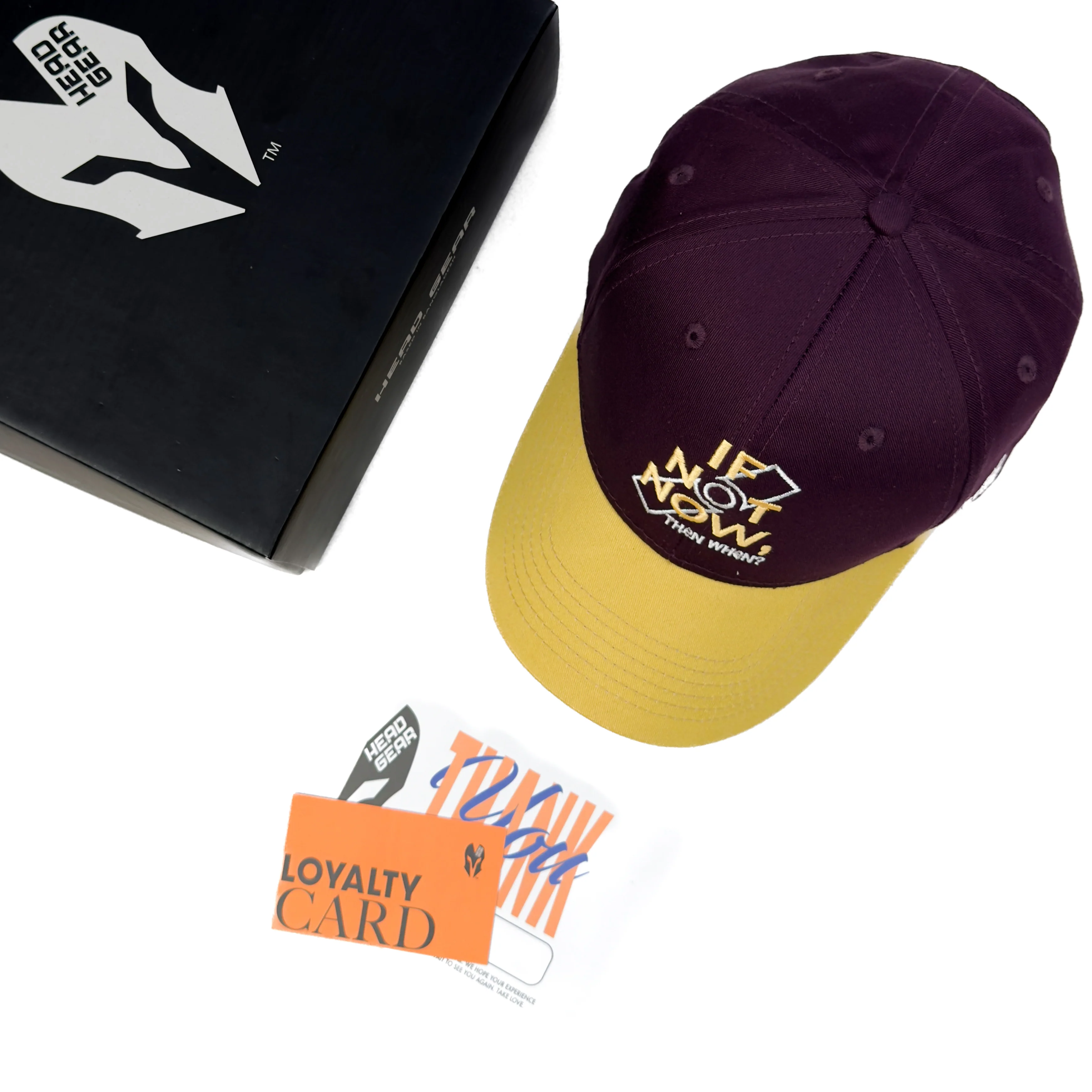 HEAD GEAR IF NOT NOW CAP - Image 2