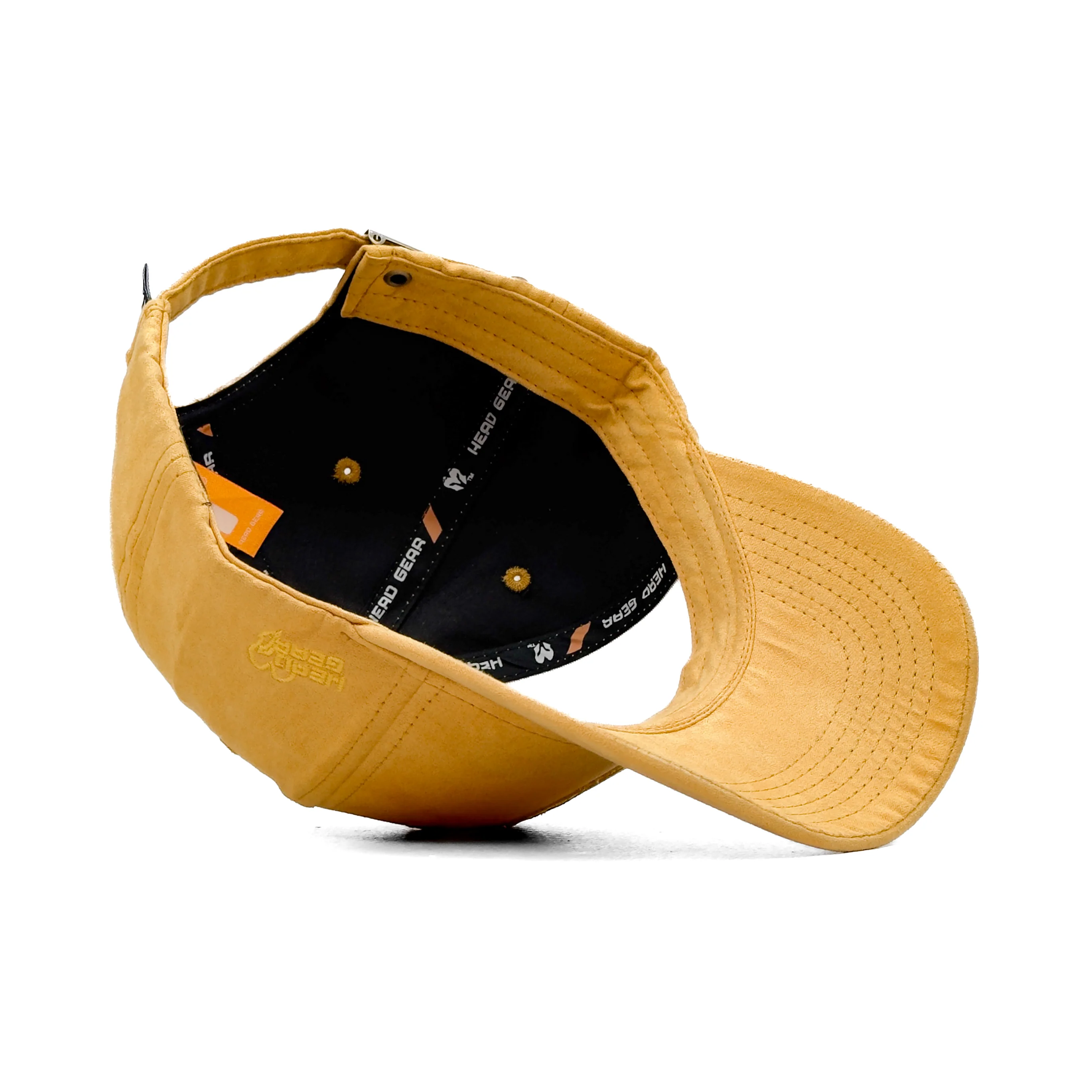 HEAD GEAR LEMON YELLOW SUPER SUEDE CAP - Image 13