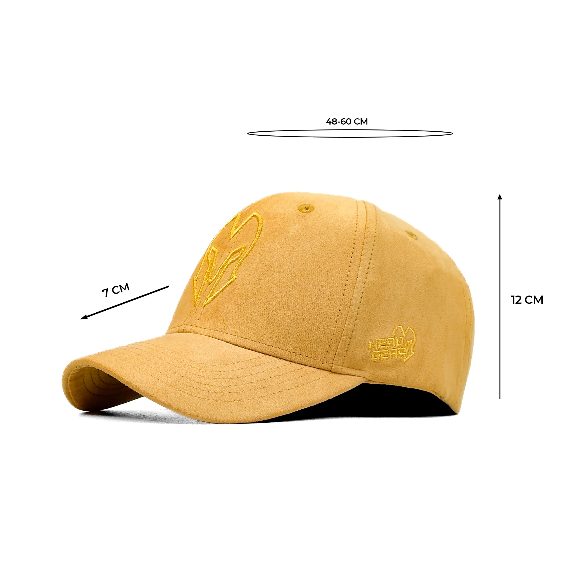 HEAD GEAR LEMON YELLOW SUPER SUEDE CAP - Image 15