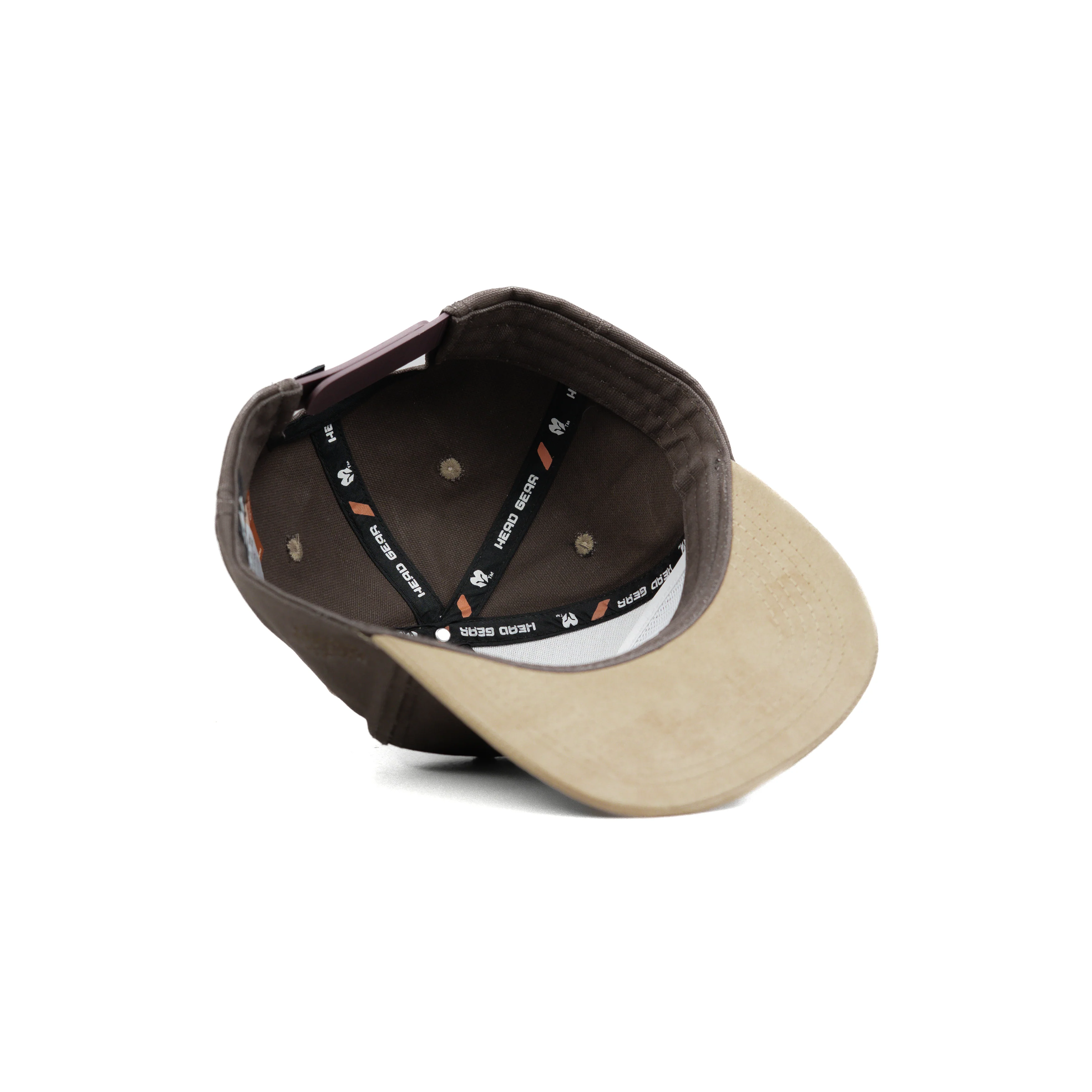 HEAD GEAR LOGO COFFEE FLAT VISOR CAP - Image 12