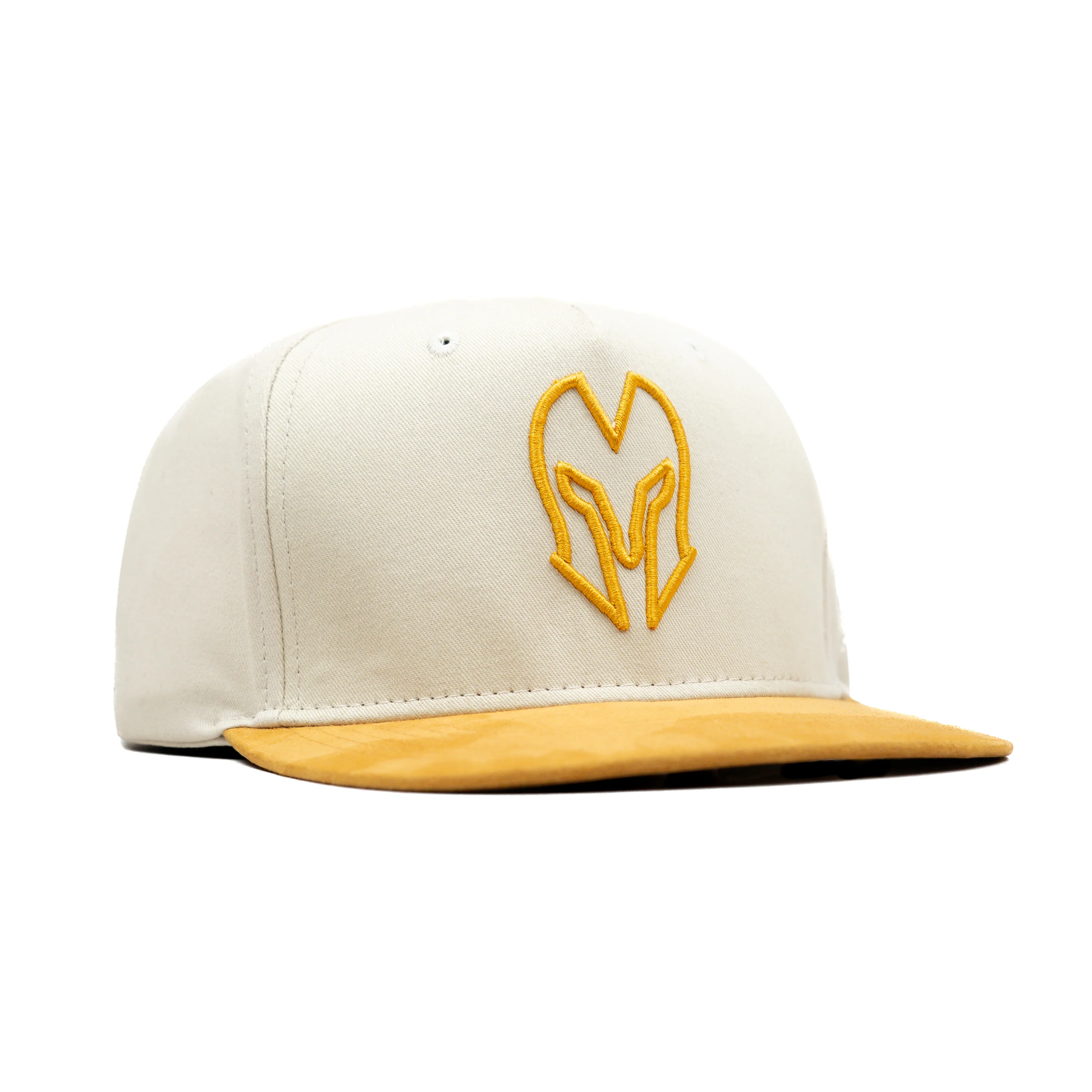 HEAD GEAR LOGO OFF-WHITE FLAT VISOR CAP - Image 3