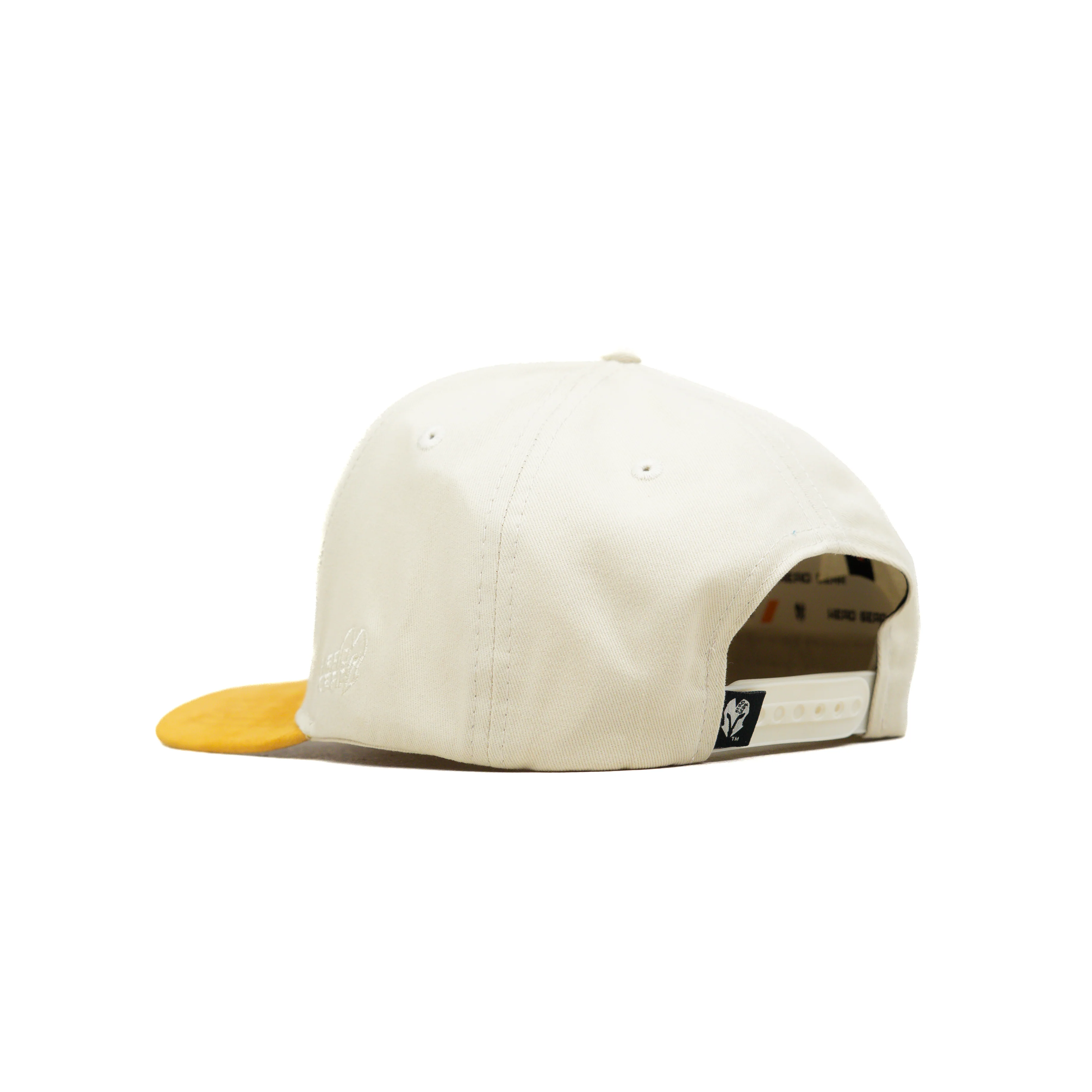 HEAD GEAR LOGO OFF-WHITE FLAT VISOR CAP - Image 4