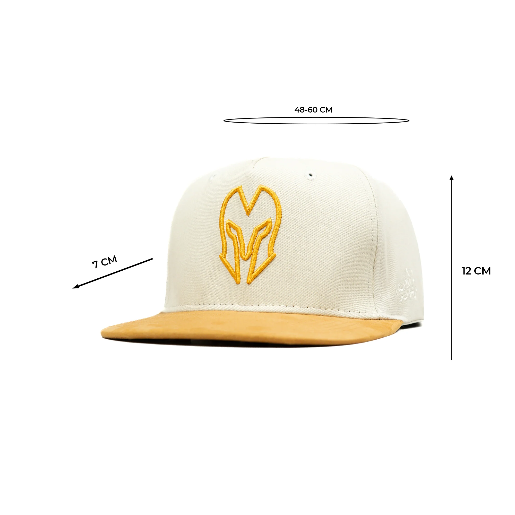 HEAD GEAR LOGO OFF-WHITE FLAT VISOR CAP - Image 5
