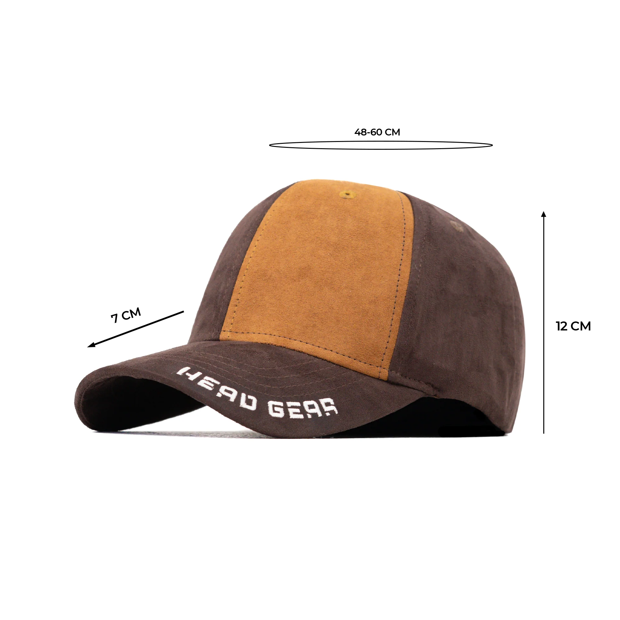 HEAD GEAR MISMATCHED CHOCOLATE AND BROWN CAP - Image 14