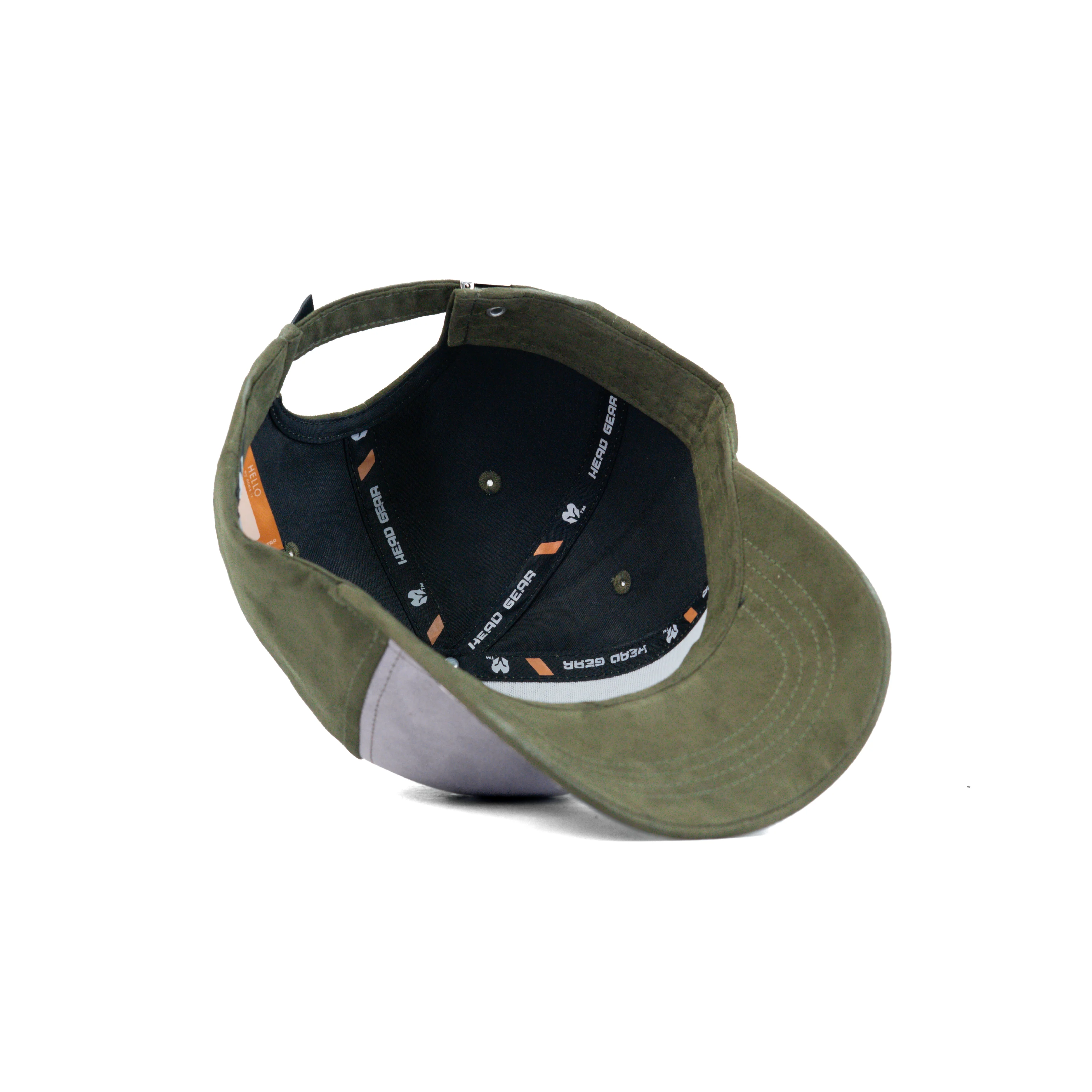 HEAD GEAR MISMATCHED OLIVE AND GREY CAP - Image 12