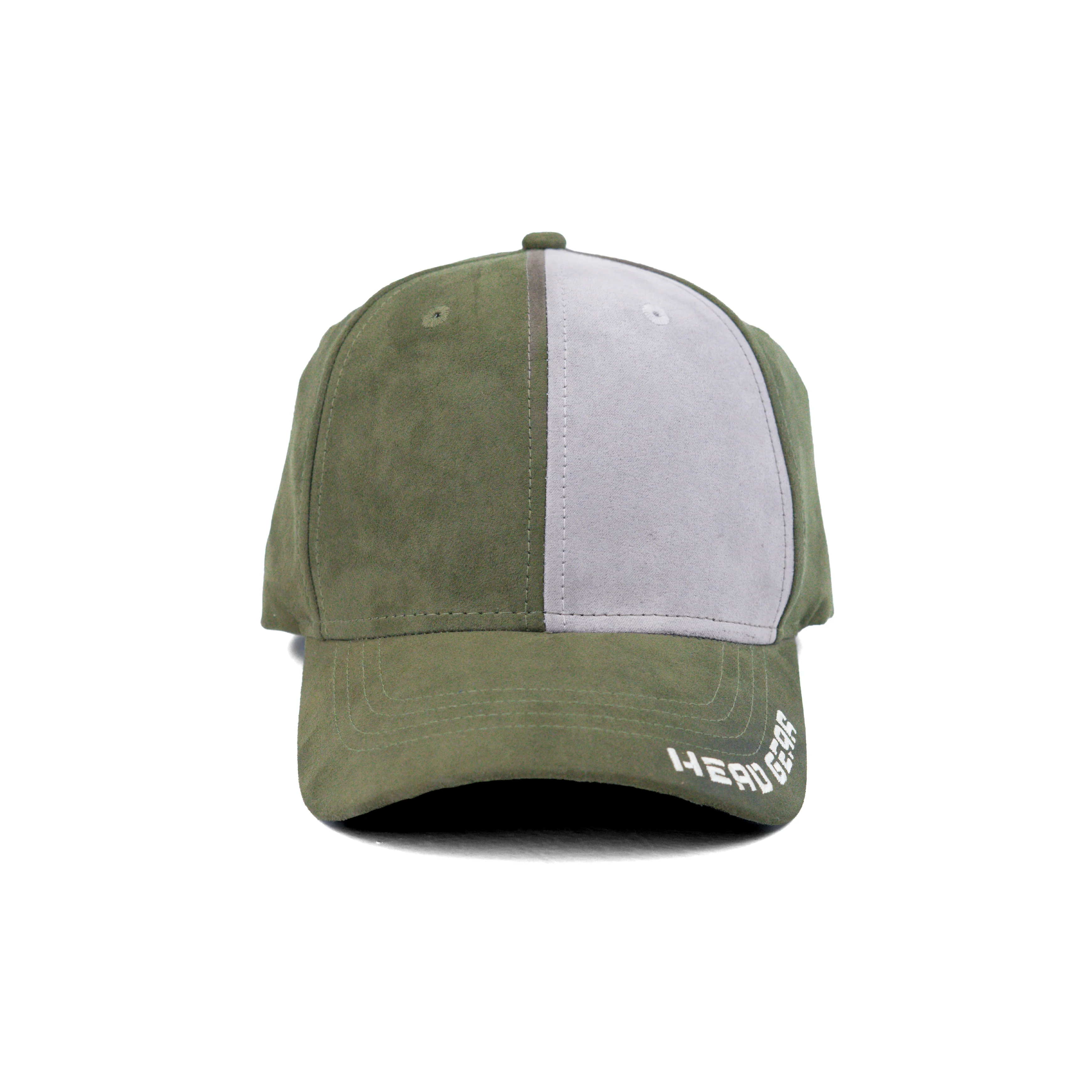 HEAD GEAR MISMATCHED OLIVE AND GREY CAP - Image 6