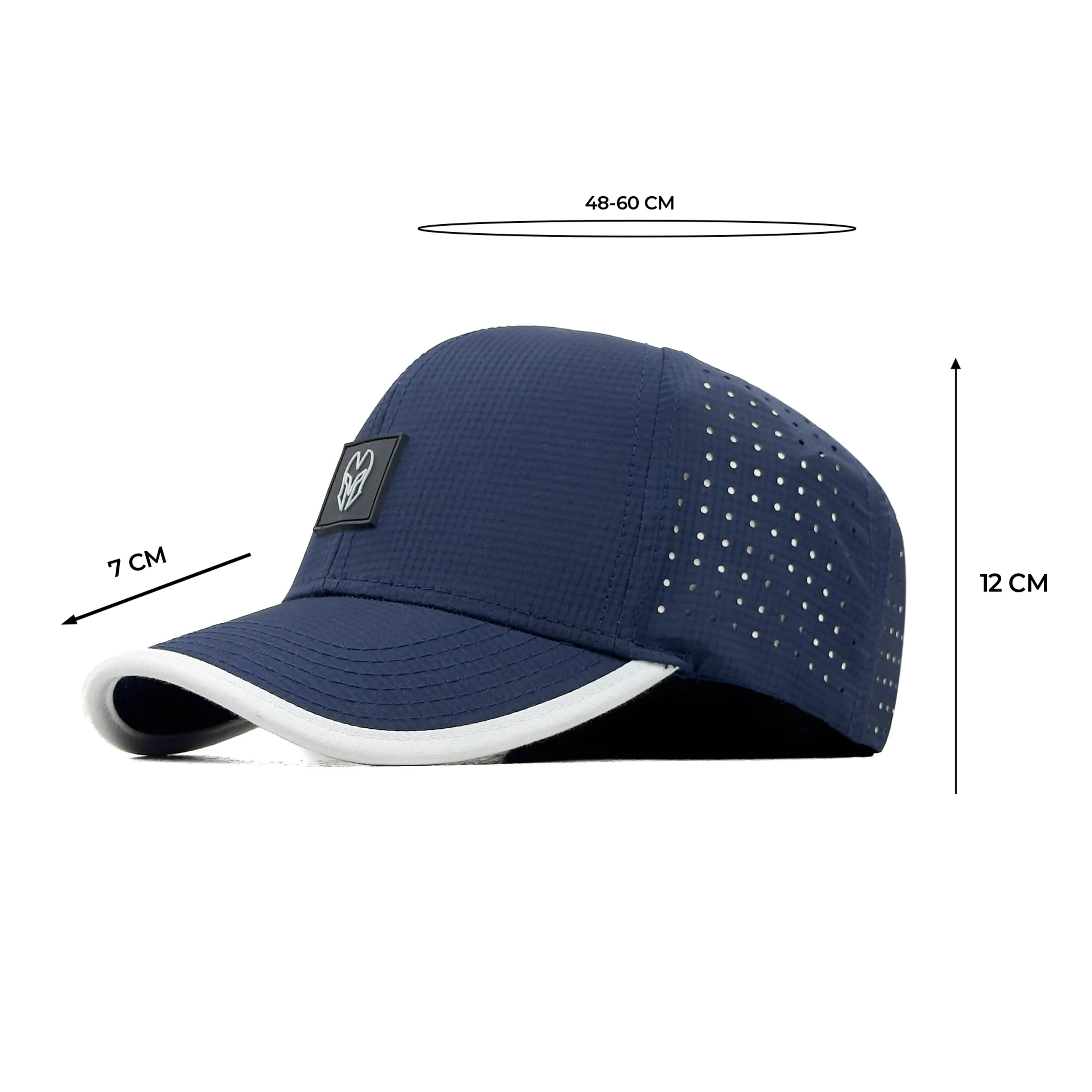 HEAD GEAR NAVY BLUE WITH WHITE ACTI FLEX CAP - Image 13