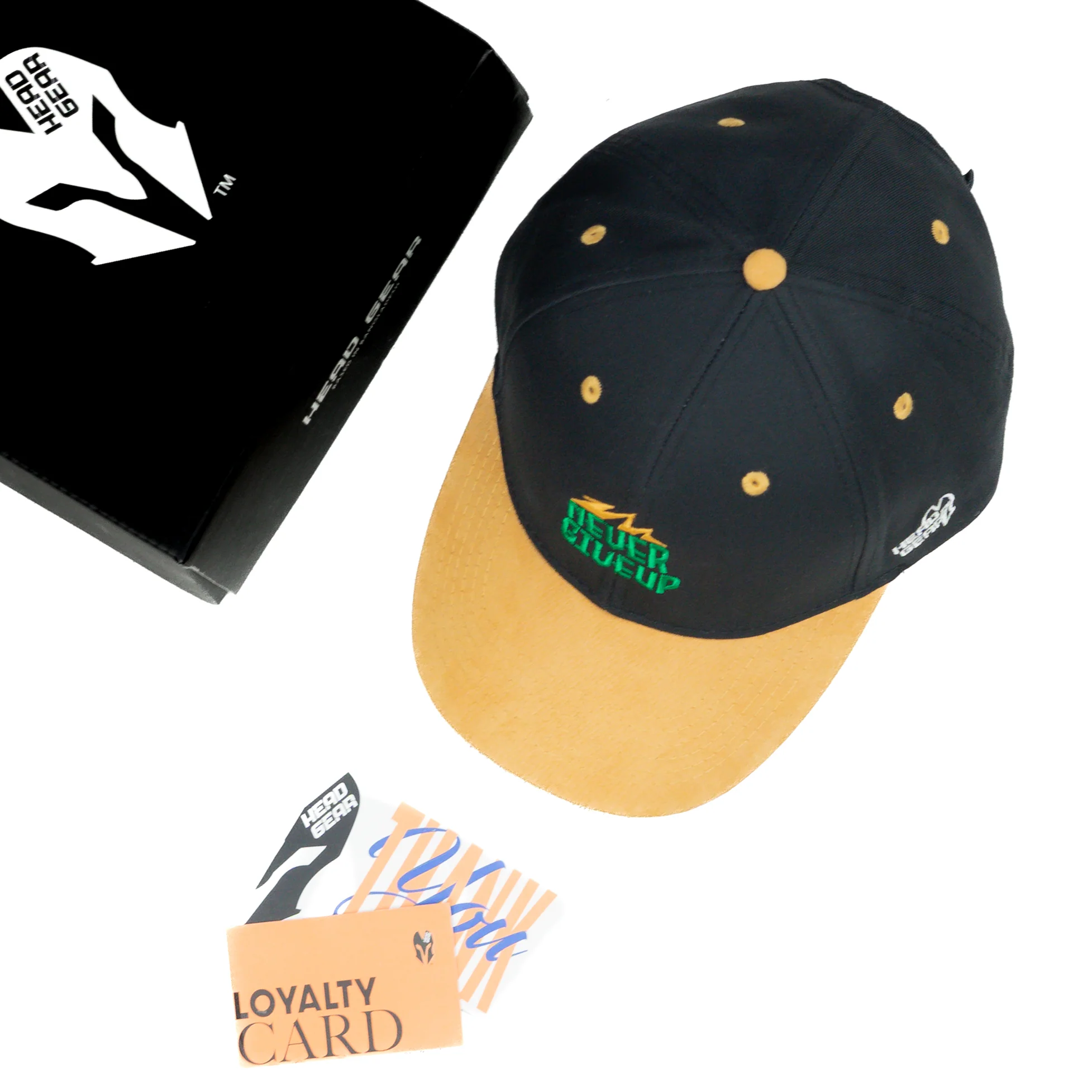 HEAD GEAR NEVER GIVE UP CAP - Image 2
