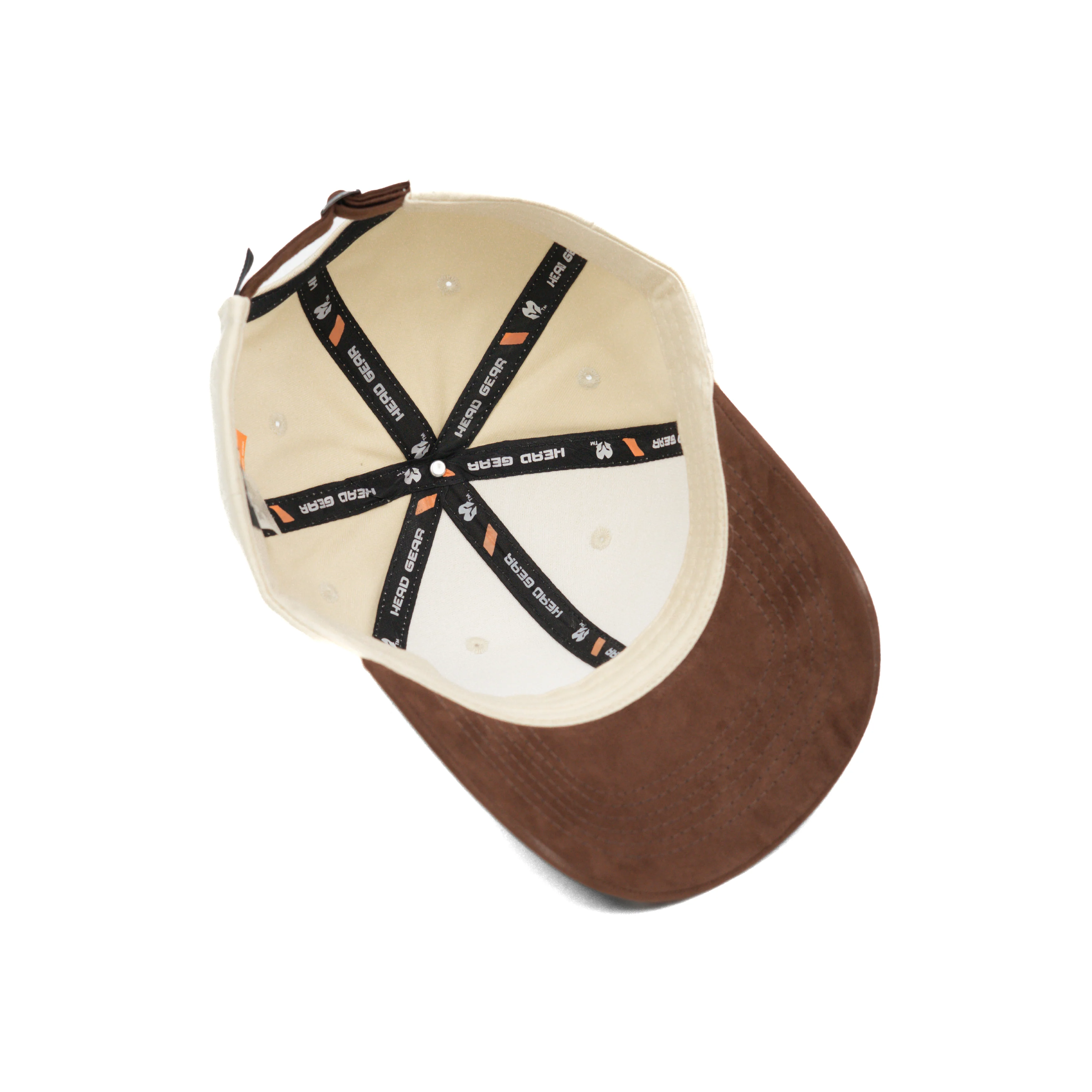 HEAD GEAR OFF WHITE AND CHOCOLATE STRUCTURED CAP - Image 13