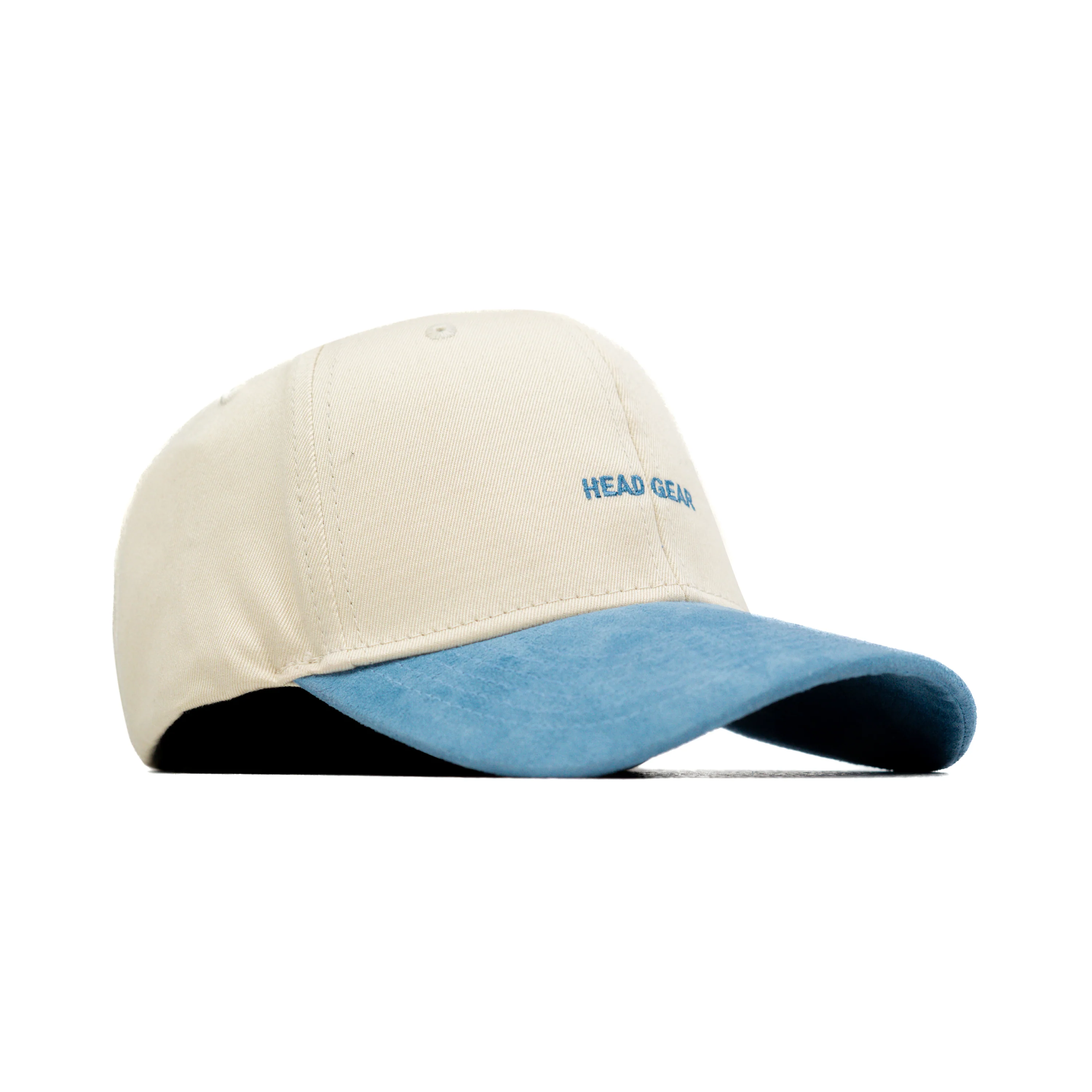HEAD GEAR OFF WHITE AND SKY BLUE STRUCTURED CAP - Image 3