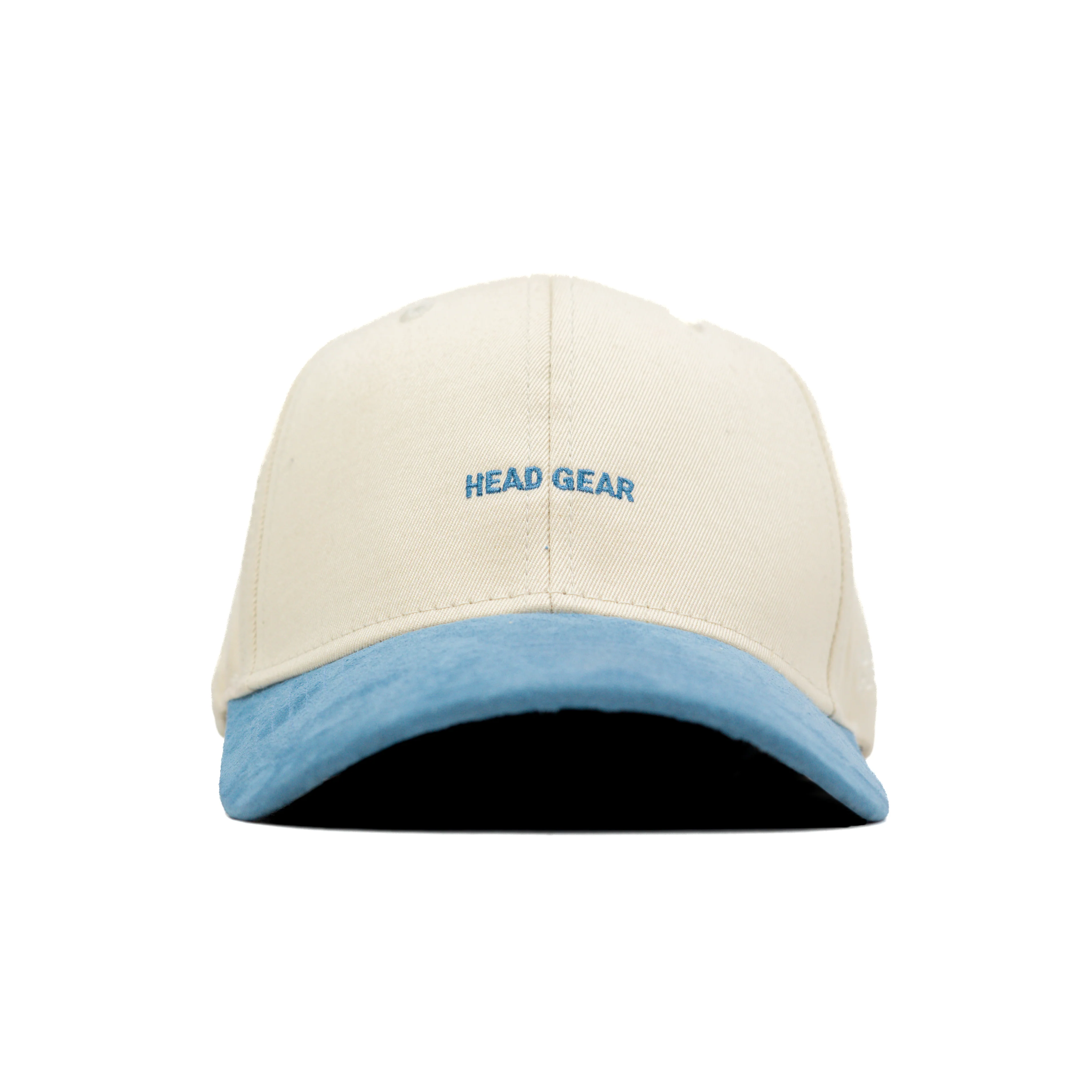HEAD GEAR OFF WHITE AND SKY BLUE STRUCTURED CAP - Image 4