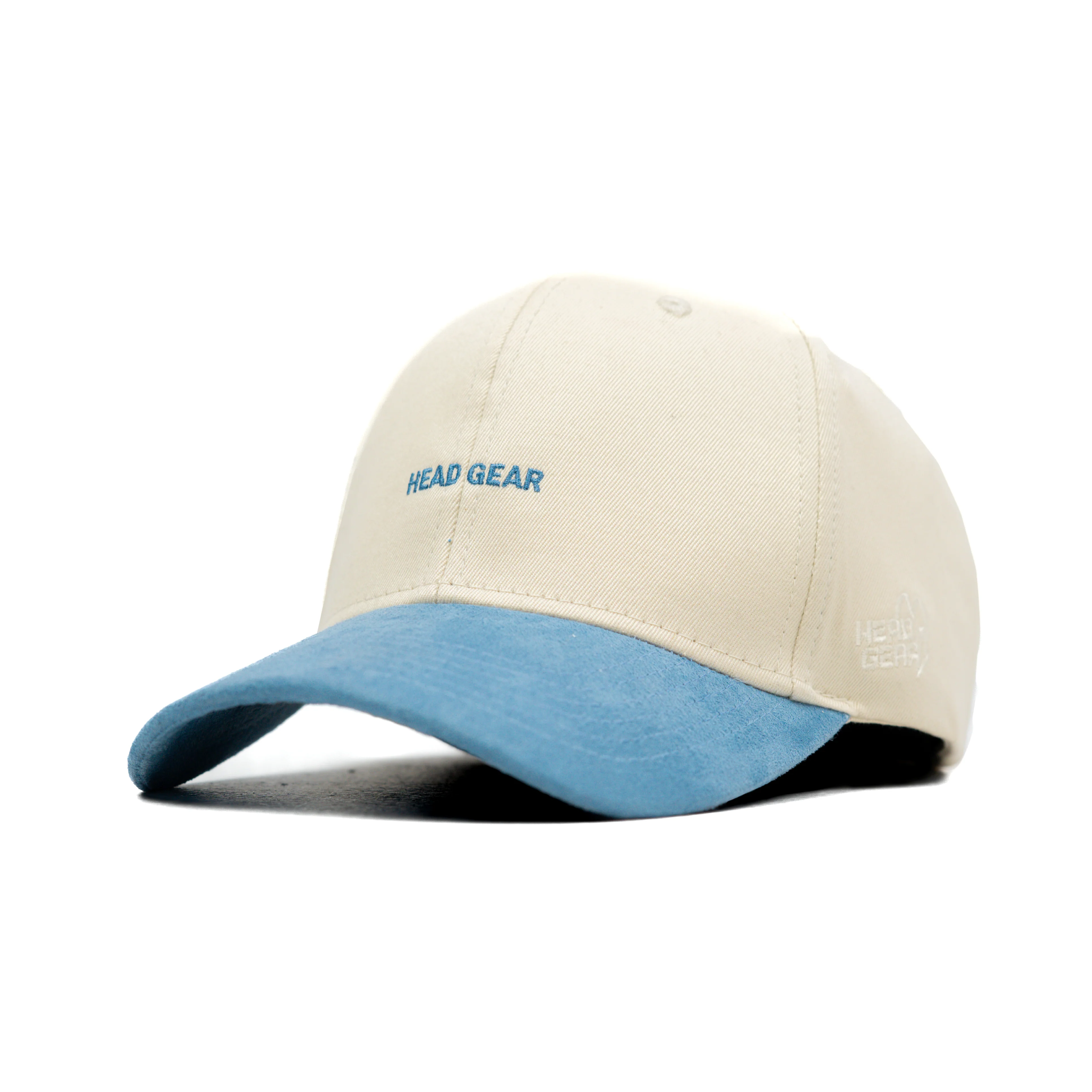 HEAD GEAR OFF WHITE AND SKY BLUE STRUCTURED CAP - Image 5