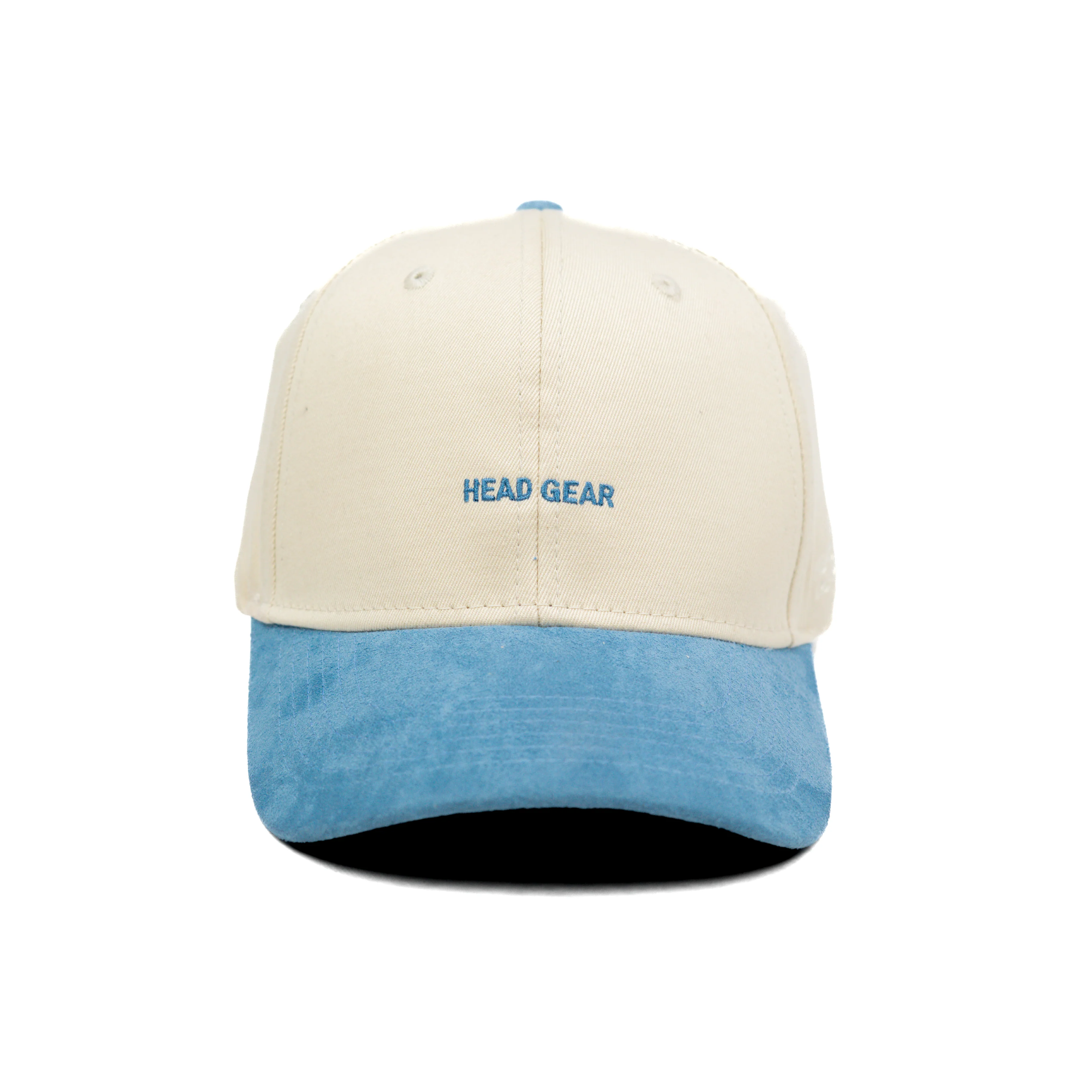HEAD GEAR OFF WHITE AND SKY BLUE STRUCTURED CAP - Image 6