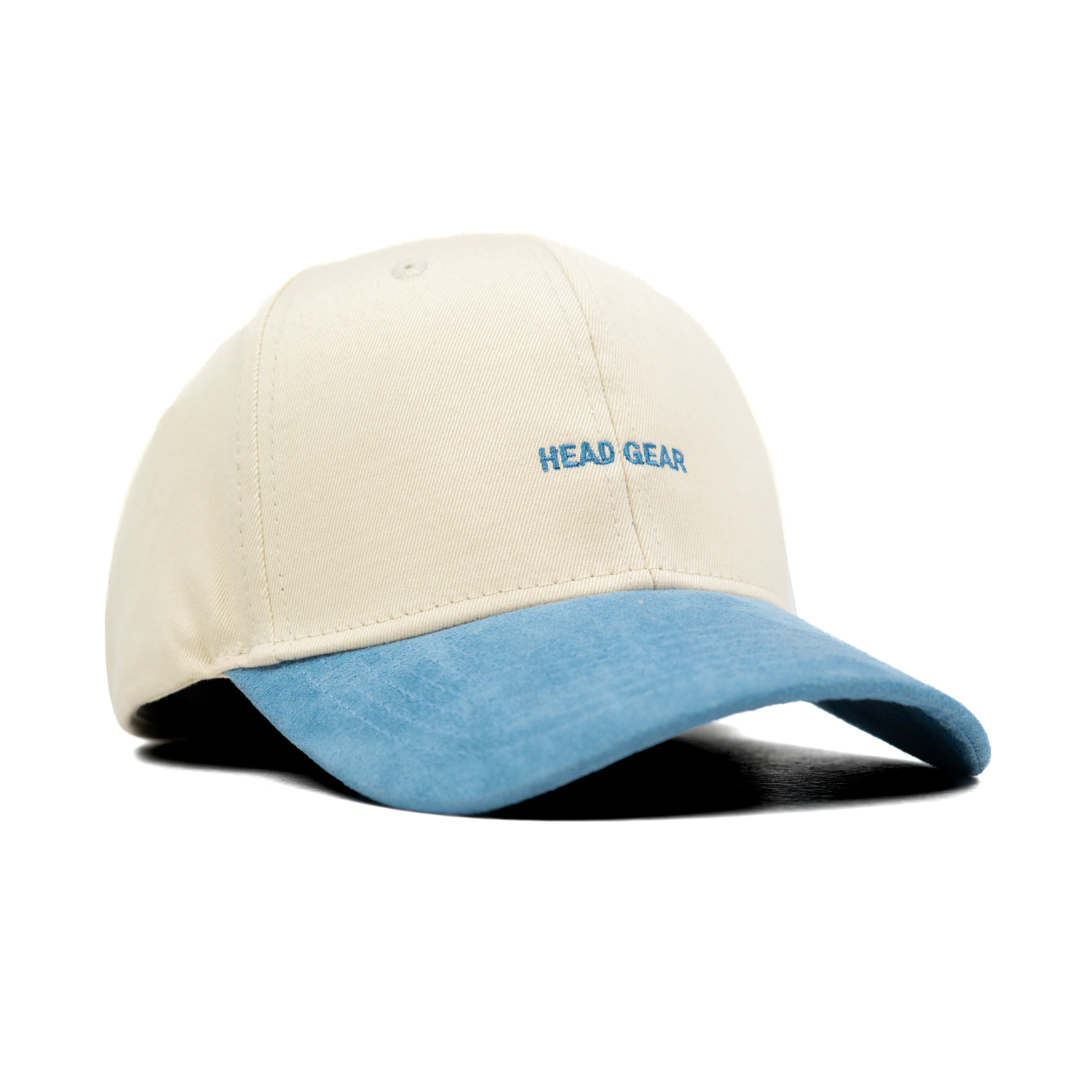 HEAD GEAR OFF WHITE AND SKY BLUE STRUCTURED CAP - Image 7