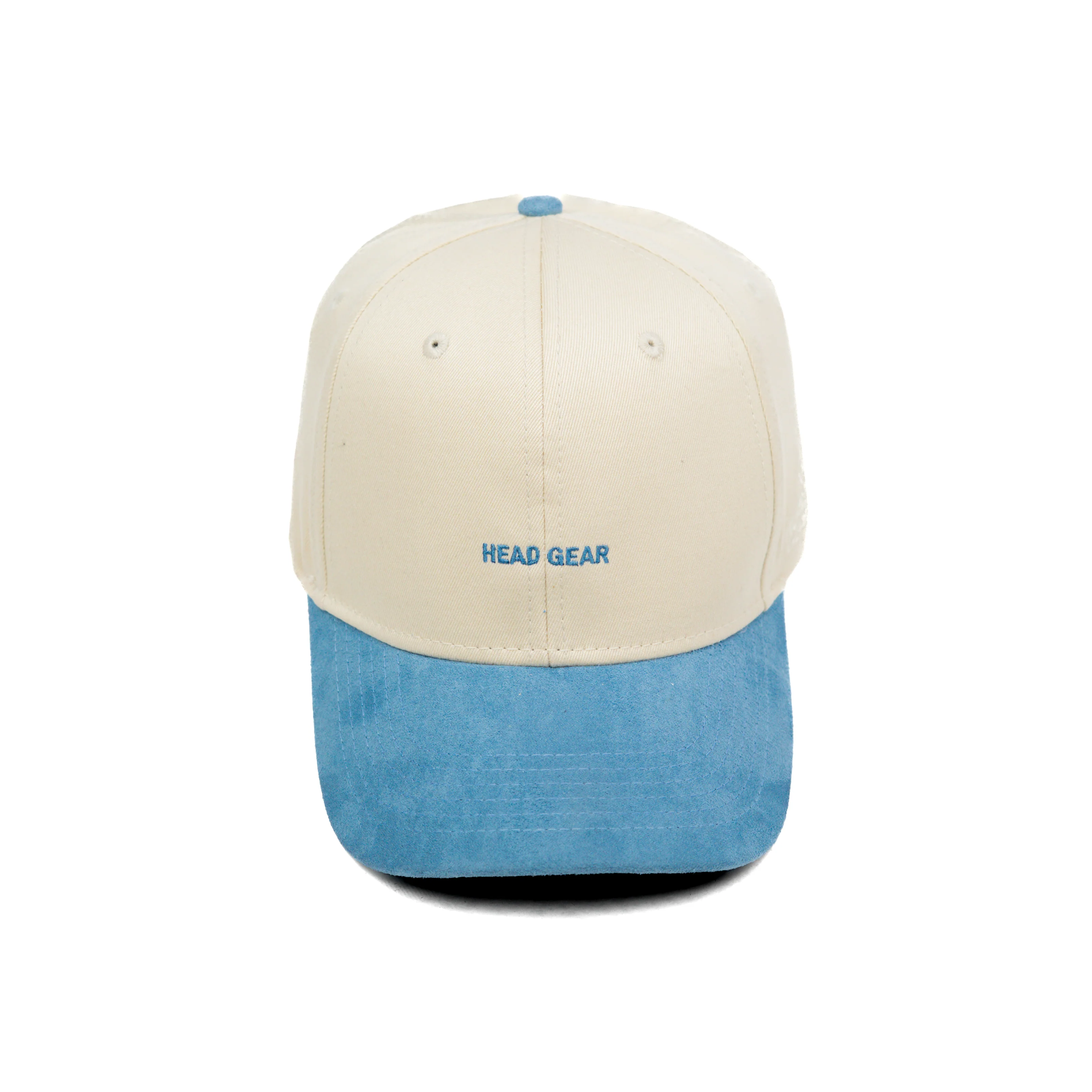 HEAD GEAR OFF WHITE AND SKY BLUE STRUCTURED CAP - Image 8