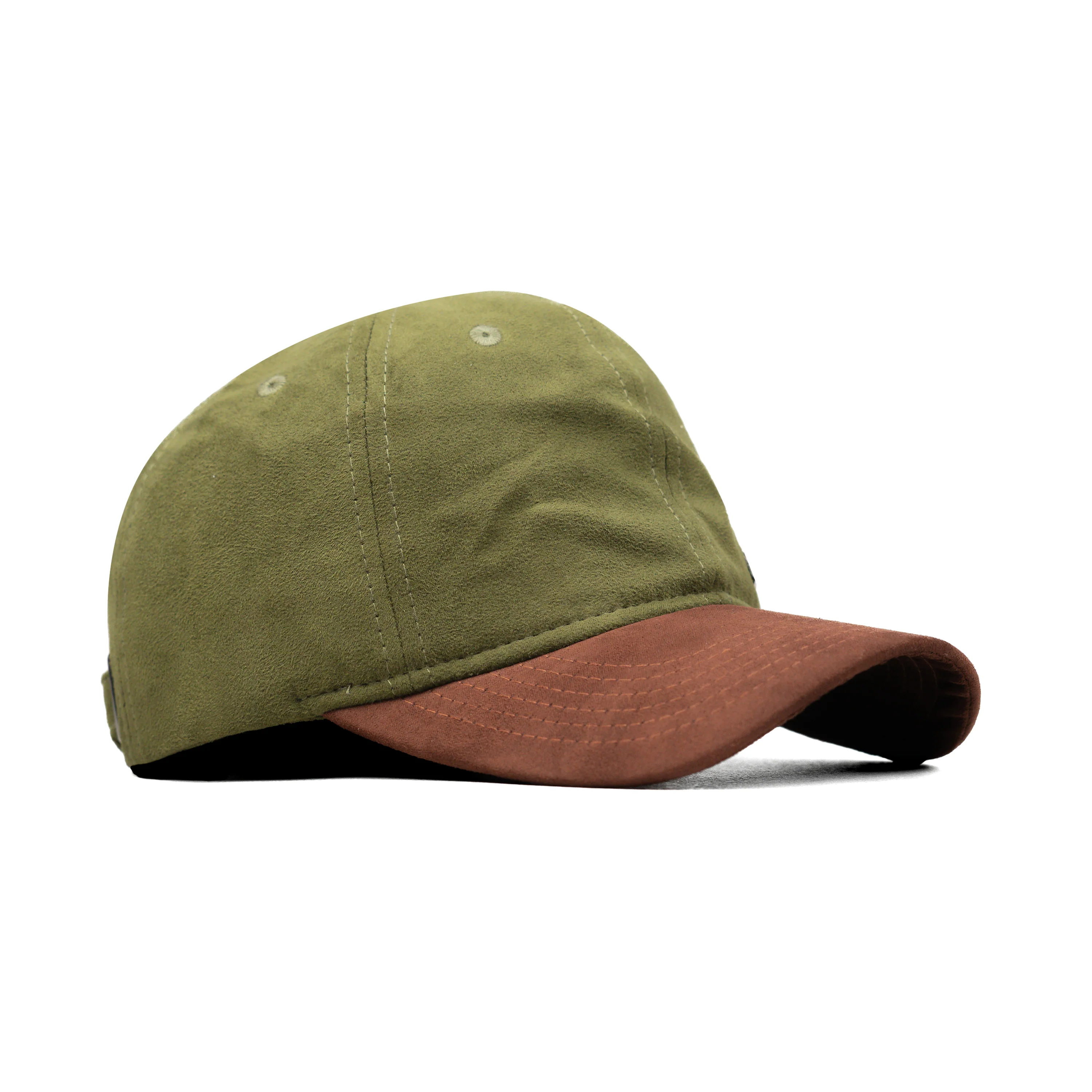 HEAD GEAR OLIVE BROWN DUAL TONE RUSTIC METAL CAP - Image 3