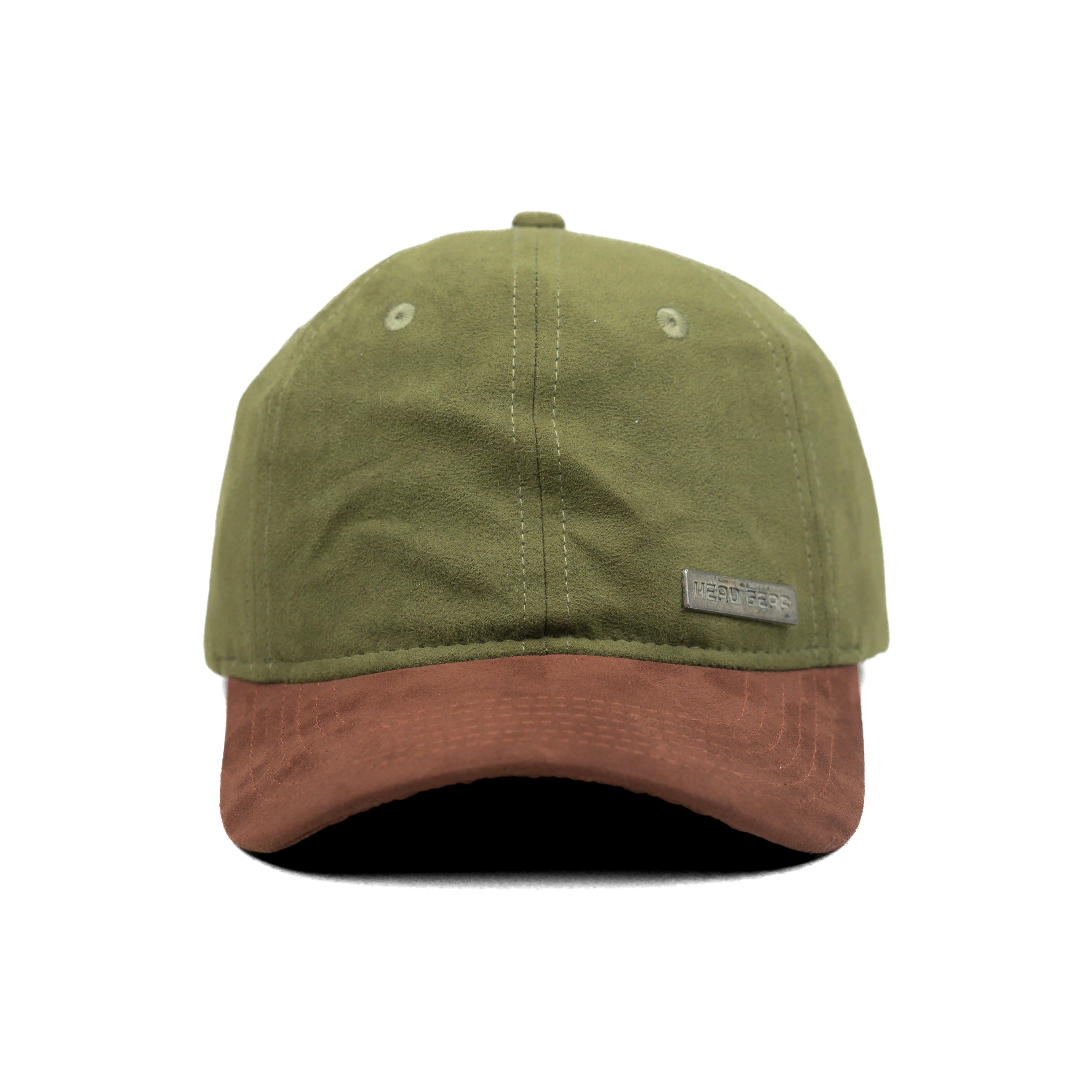 HEAD GEAR OLIVE BROWN DUAL TONE RUSTIC METAL CAP - Image 6