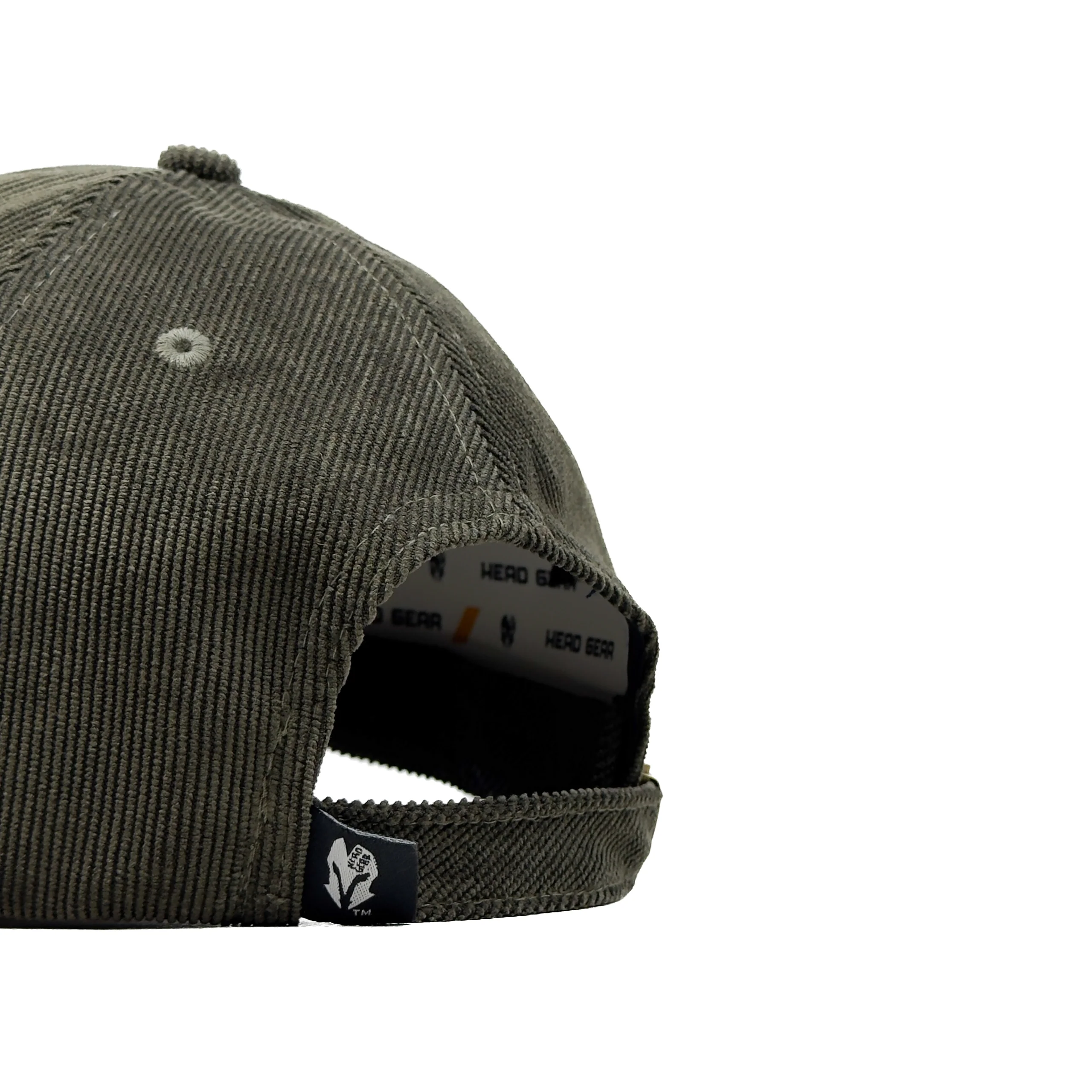 HEAD GEAR OLIVE GOLD SUEDE CORD LIMITED EDITION CAP - Image 12
