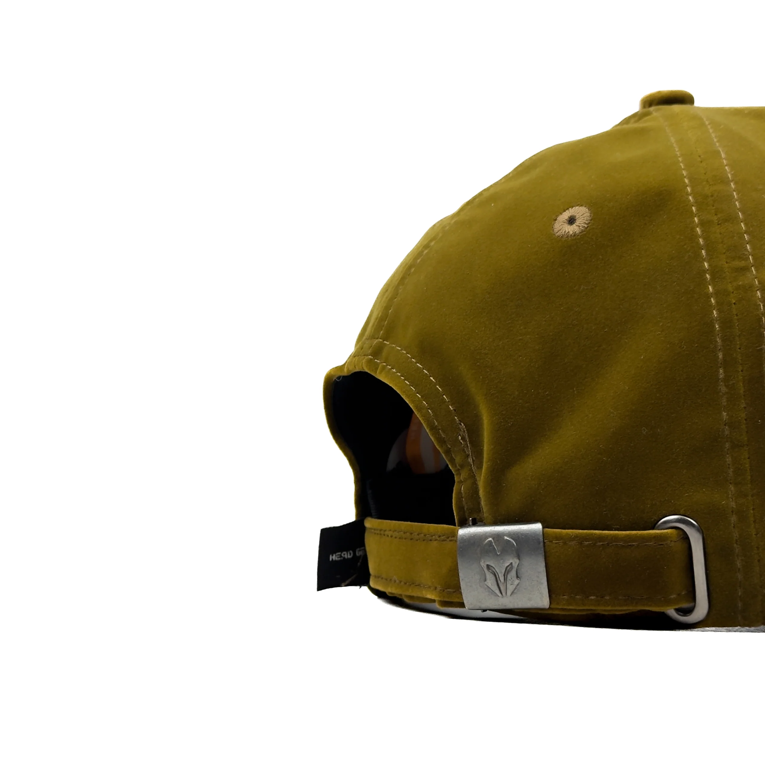 HEAD GEAR OLIVE GOLD VELVET LIMITED EDITION CAP - Image 11