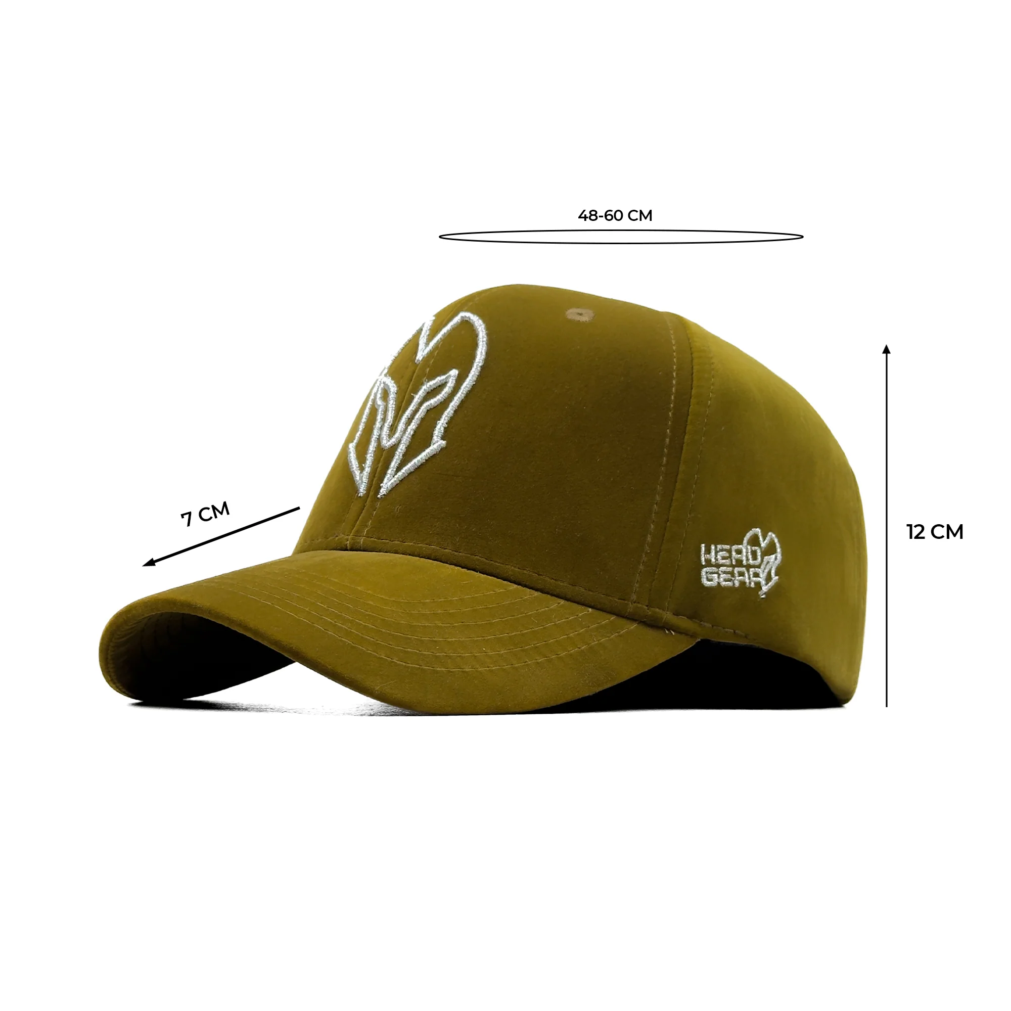HEAD GEAR OLIVE GOLD VELVET LIMITED EDITION CAP - Image 15