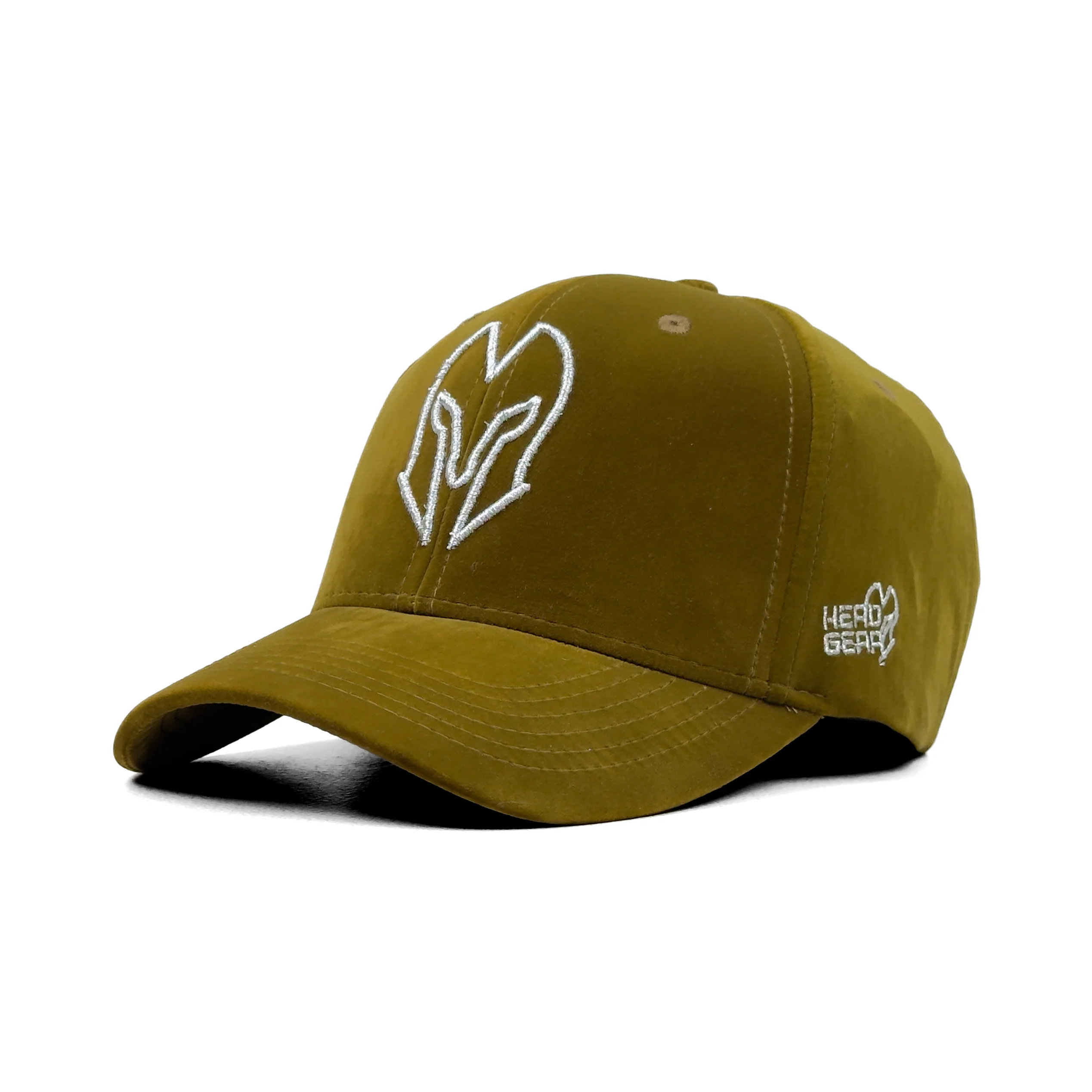 HEAD GEAR OLIVE GOLD VELVET LIMITED EDITION CAP - Image 6