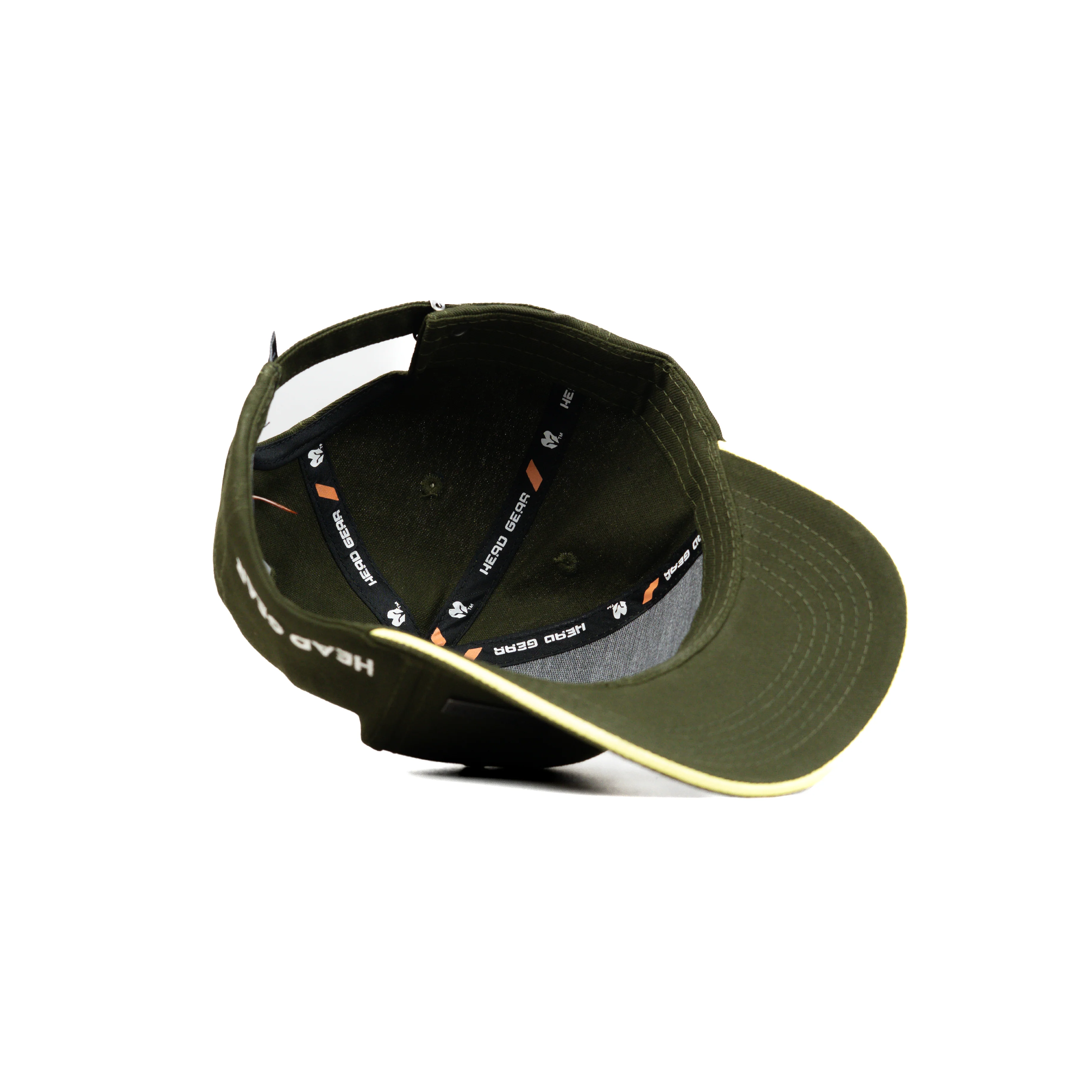 HEAD GEAR OLIVE RUSTIC METAL PATCH SANDWICH CAP - Image 12