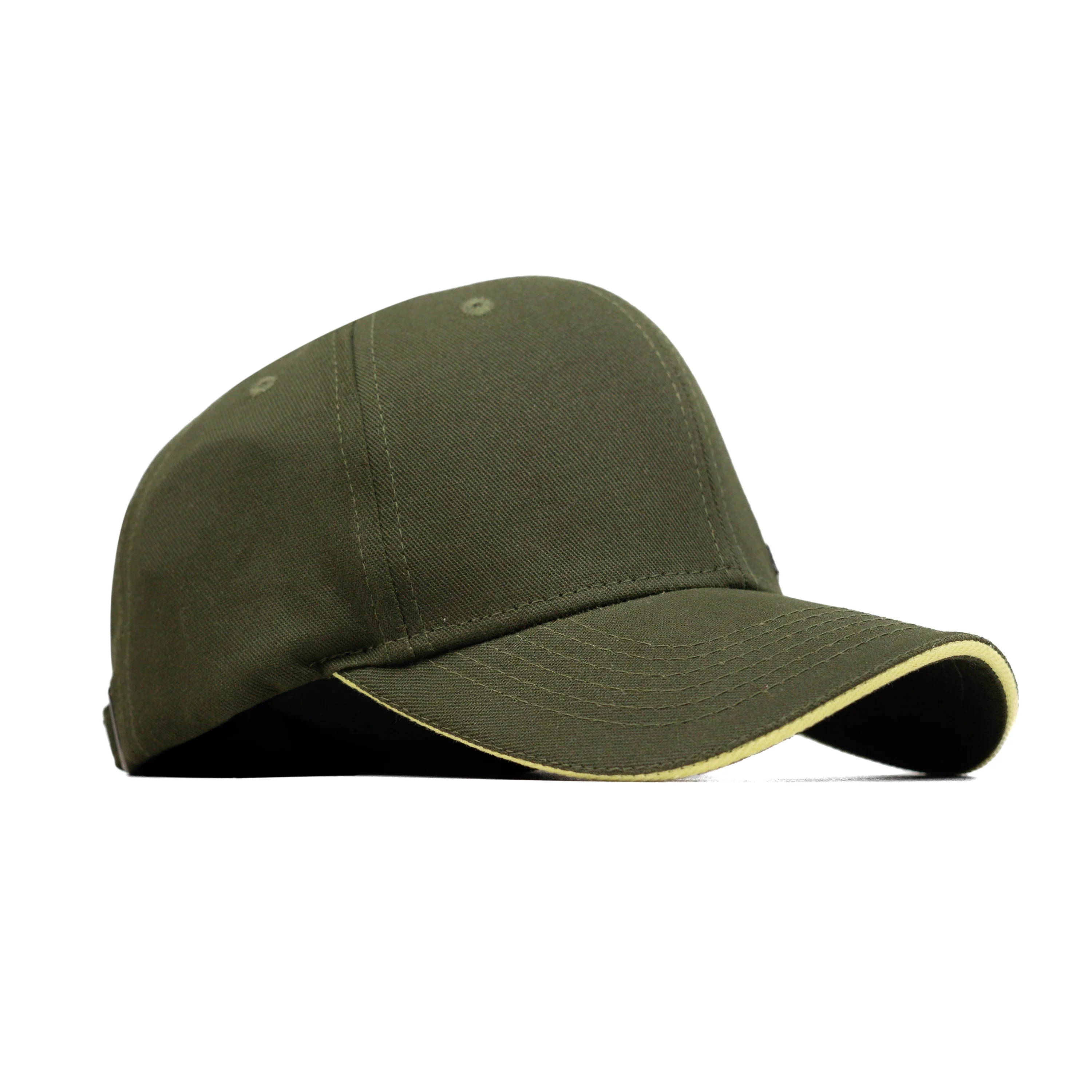 HEAD GEAR OLIVE RUSTIC METAL PATCH SANDWICH CAP - Image 3