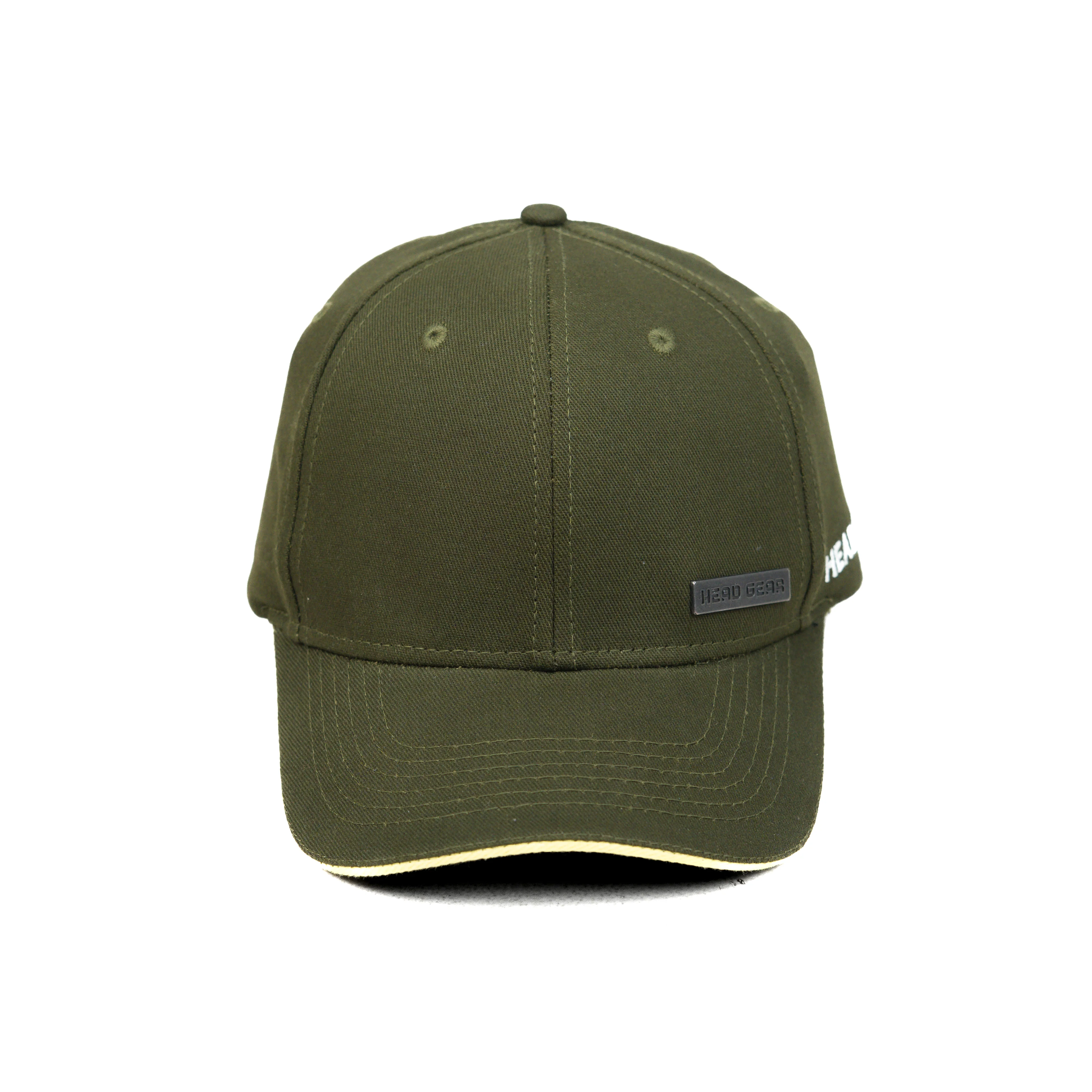 HEAD GEAR OLIVE RUSTIC METAL PATCH SANDWICH CAP - Image 6