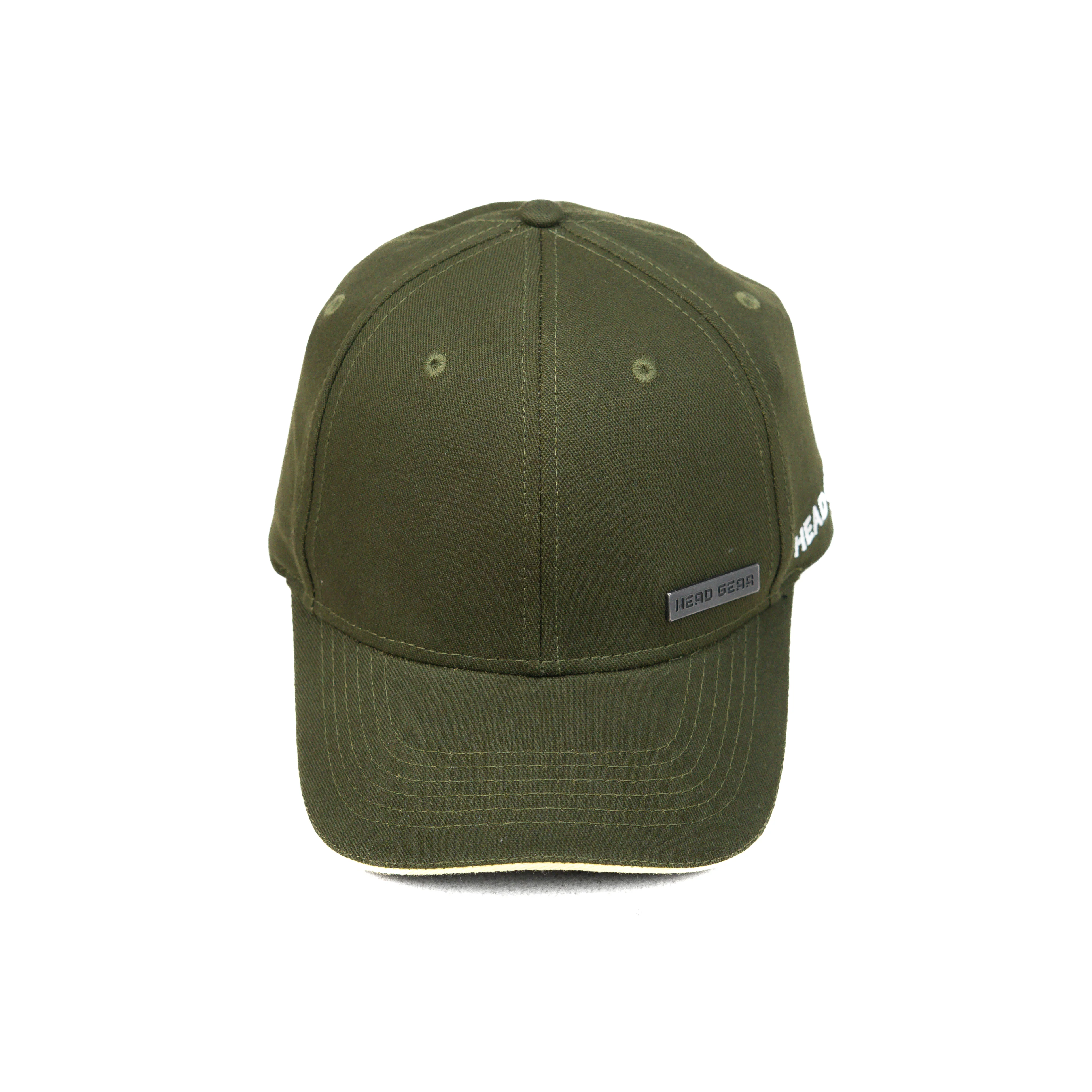 HEAD GEAR OLIVE RUSTIC METAL PATCH SANDWICH CAP - Image 8
